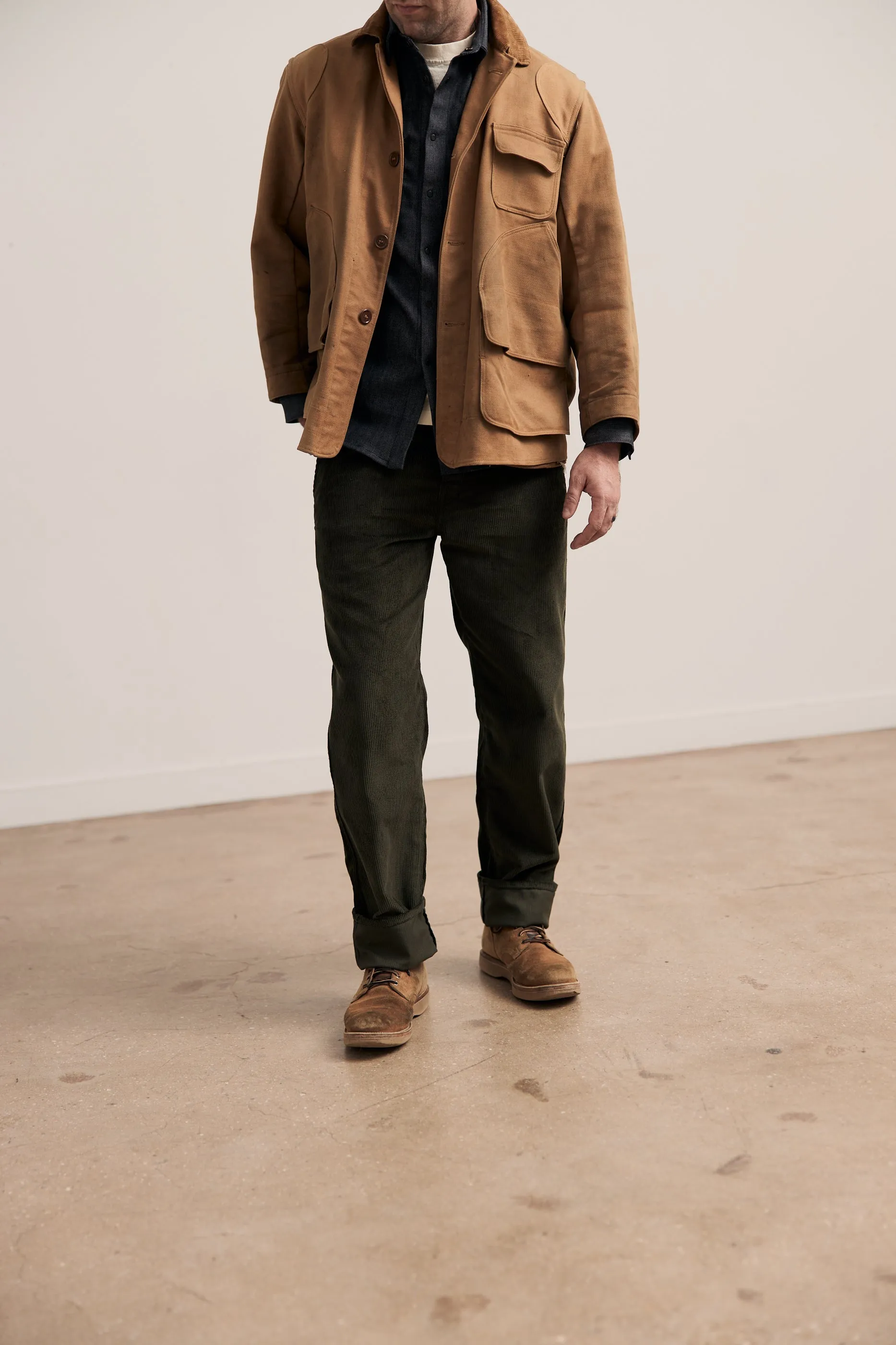 Olive Corduroy - Trench Chino sold by Shockoe Atelier product image thumbnail 2
