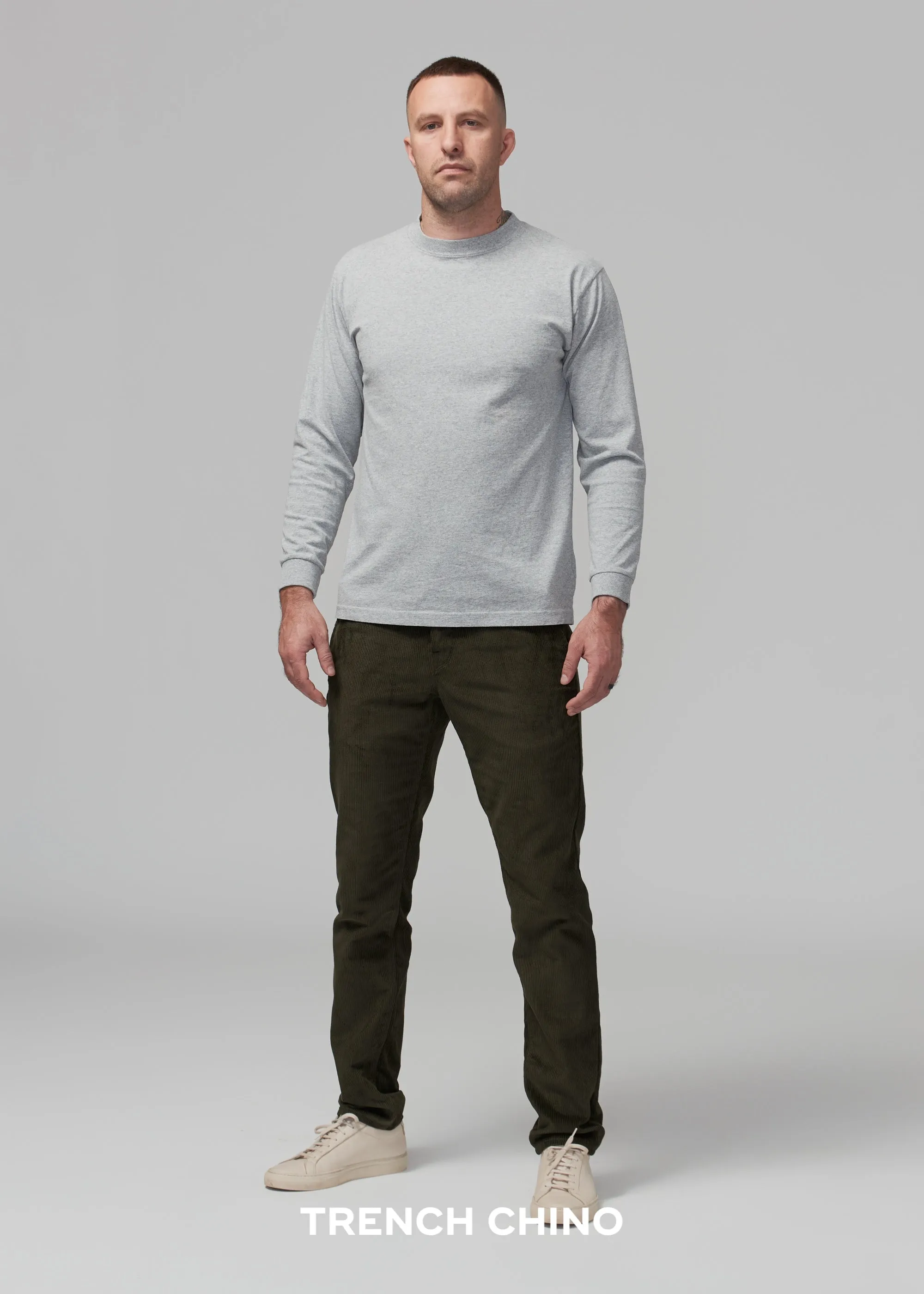 Olive Corduroy - Trench Chino sold by Shockoe Atelier product image thumbnail 4