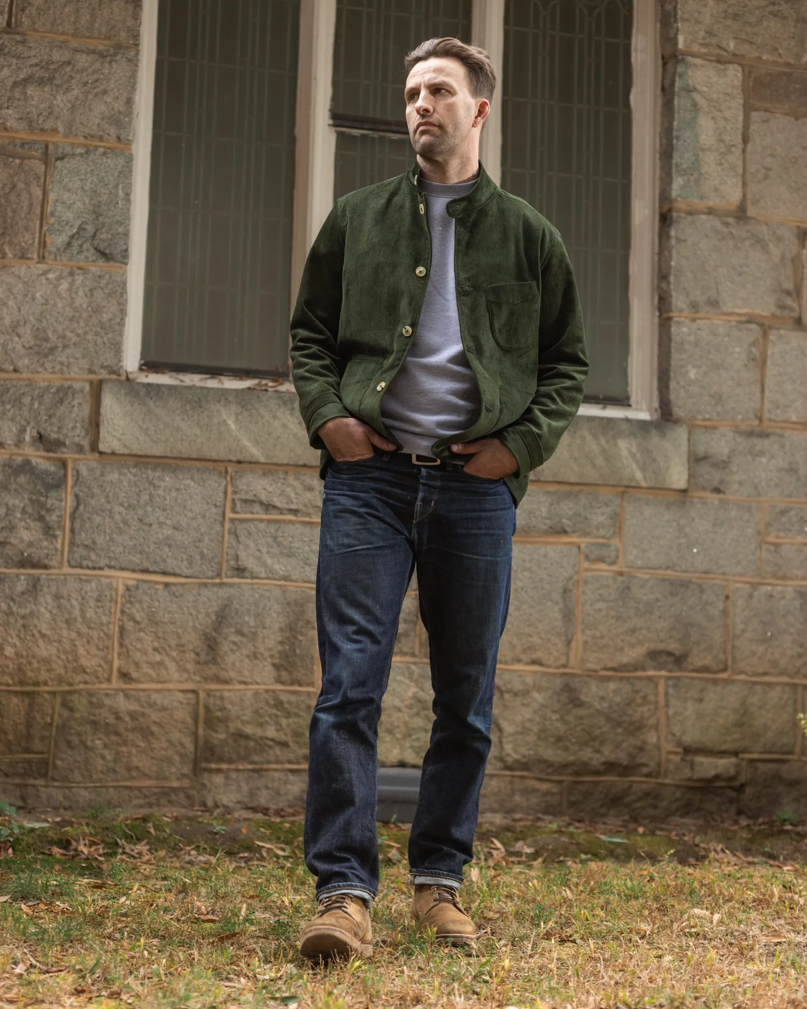 Slack Jacket - Olive Corduroy sold by Shockoe Atelier product image thumbnail 2