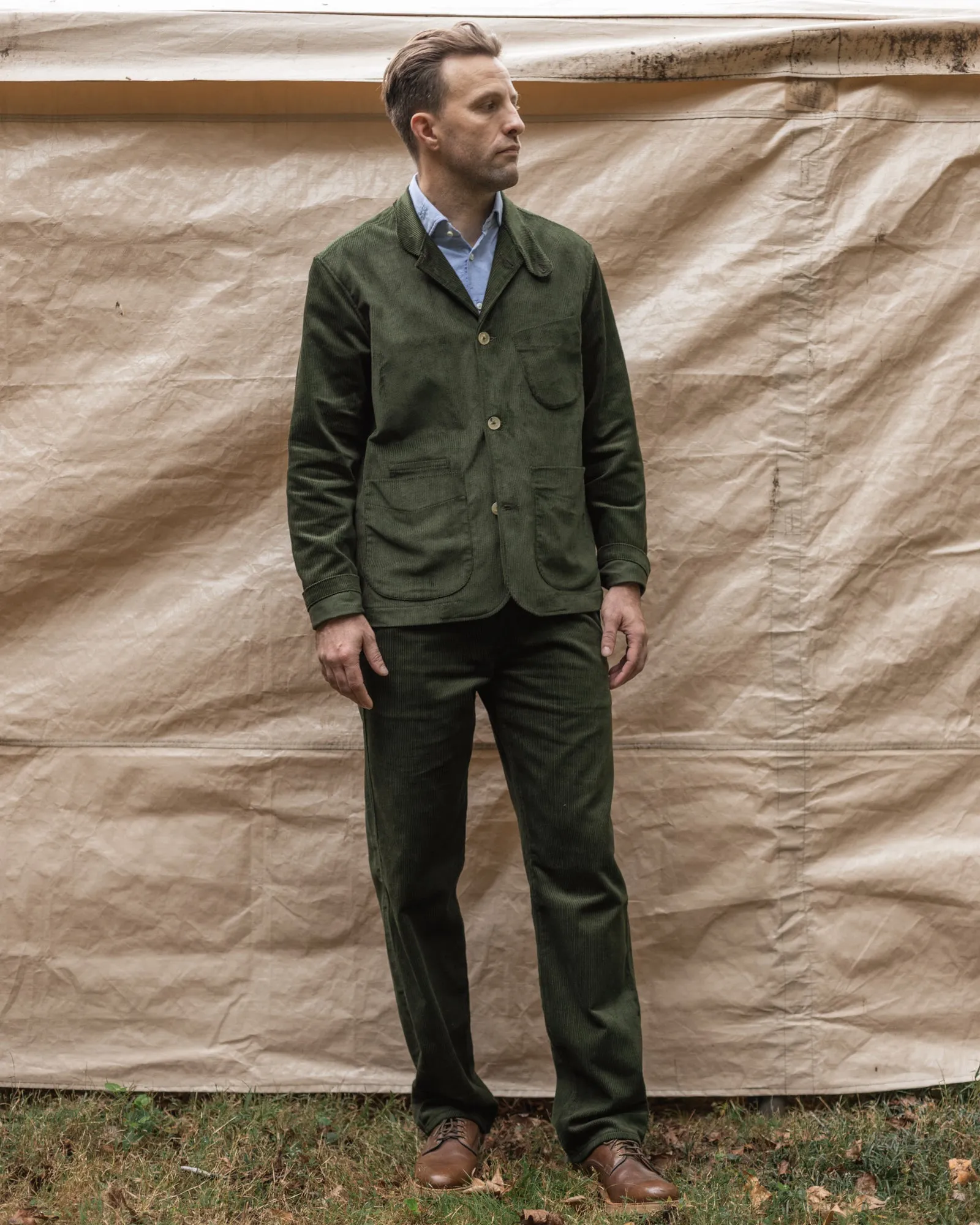 Slack Jacket - Olive Corduroy sold by Shockoe Atelier product image thumbnail 3