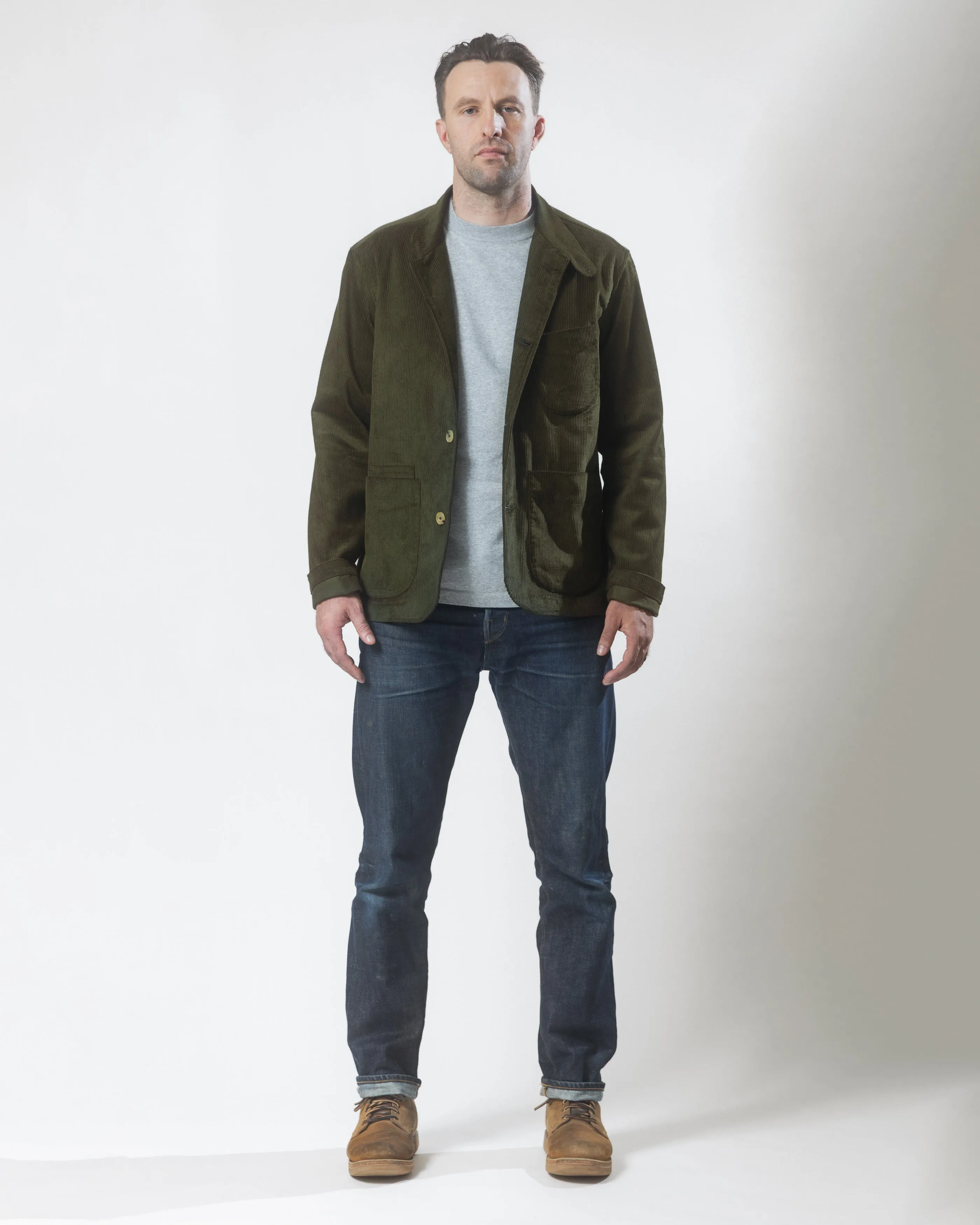 Slack Jacket - Olive Corduroy sold by Shockoe Atelier product image thumbnail 4