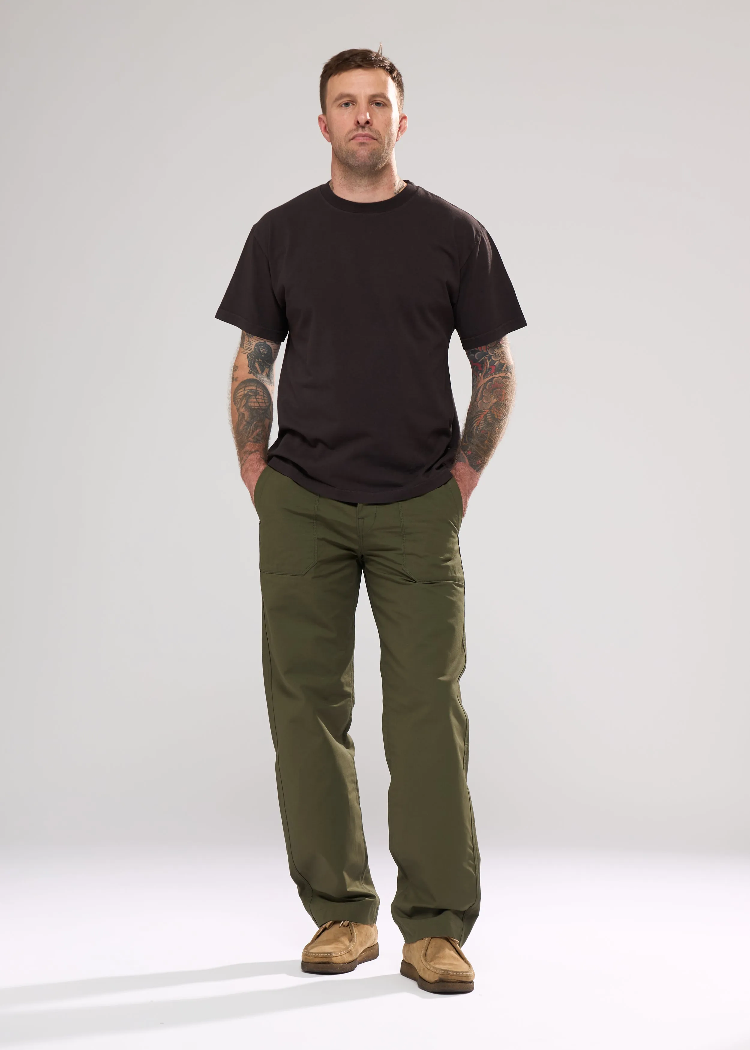 Trench Trousers - Olive Ripstop sold by Shockoe Atelier product image thumbnail 2