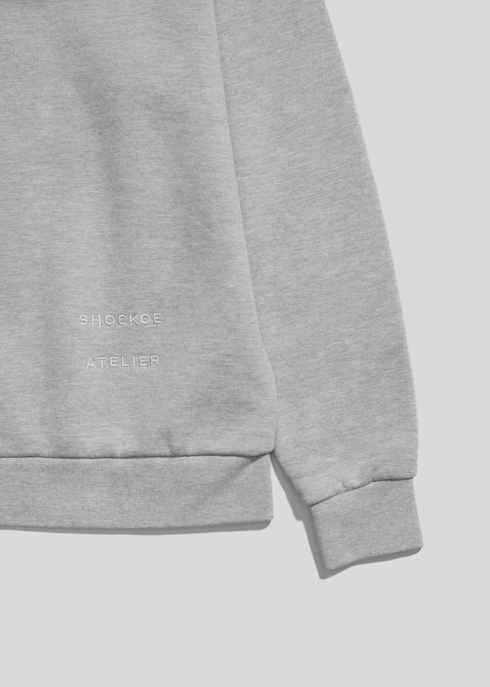 Crewneck - Heather Grey sold by Shockoe Atelier product image thumbnail 2