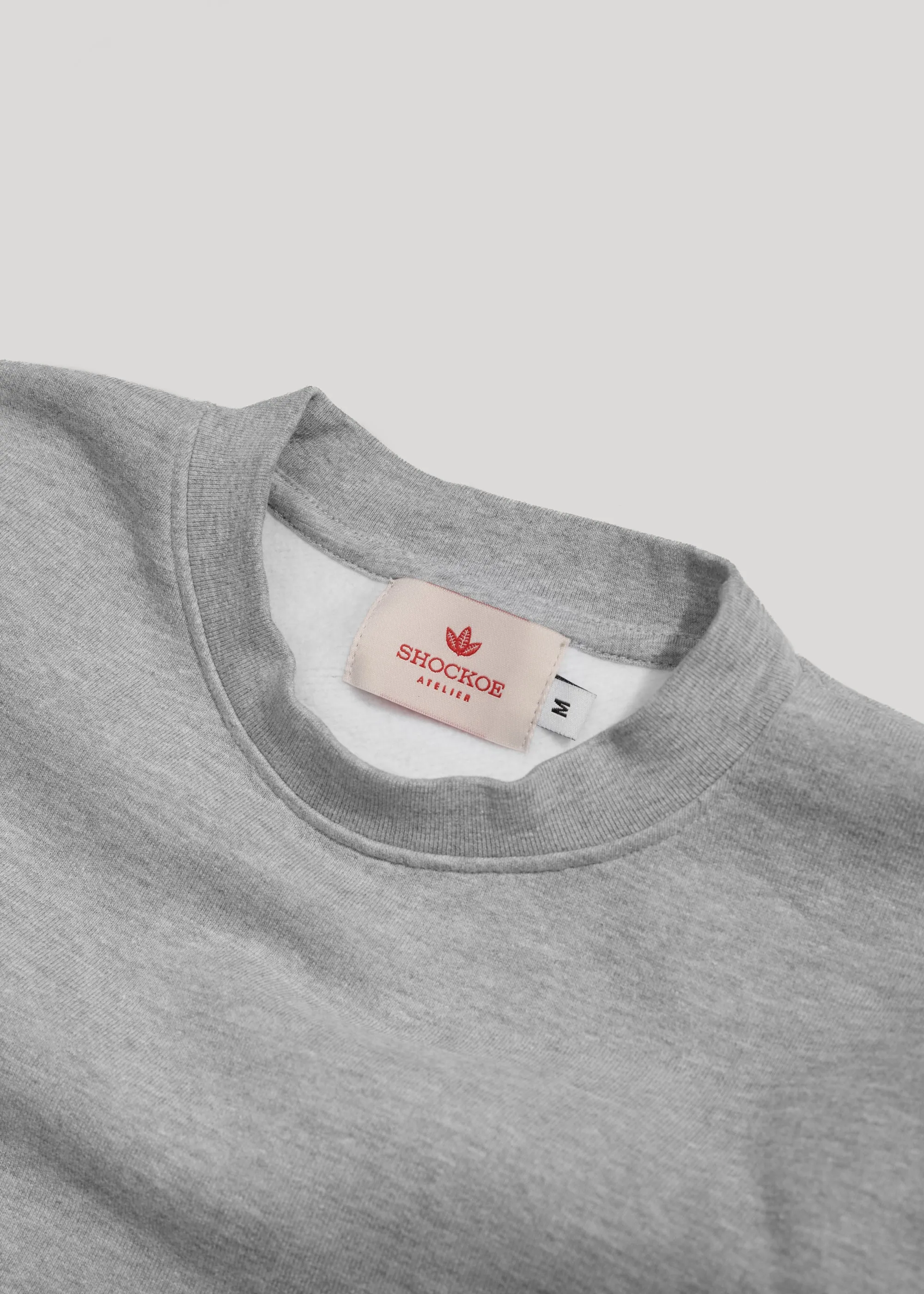 Crewneck - Heather Grey sold by Shockoe Atelier product image thumbnail 4