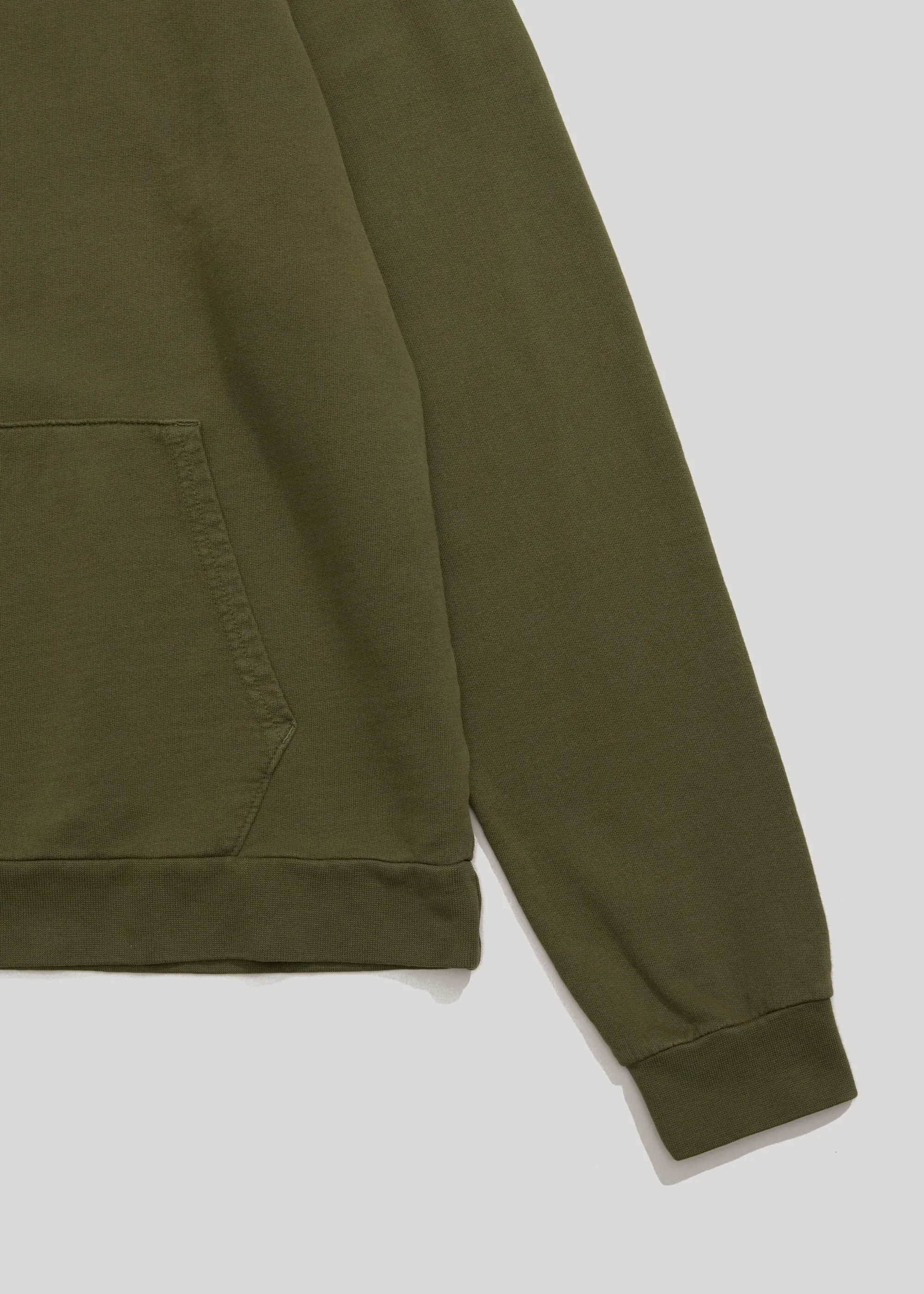 Lightweight Hooded Sweatshirt - Olive sold by Shockoe Atelier product image thumbnail 3