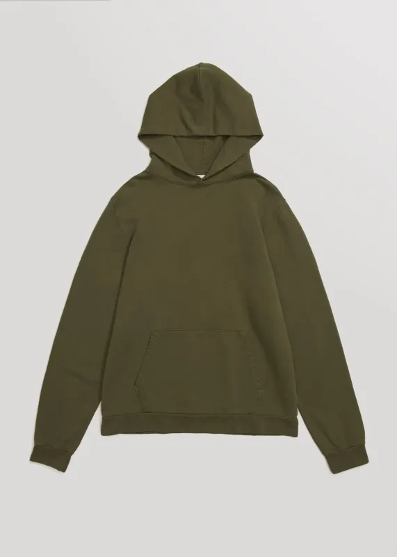 Lightweight Hooded Sweatshirt - Olive sold by Shockoe Atelier