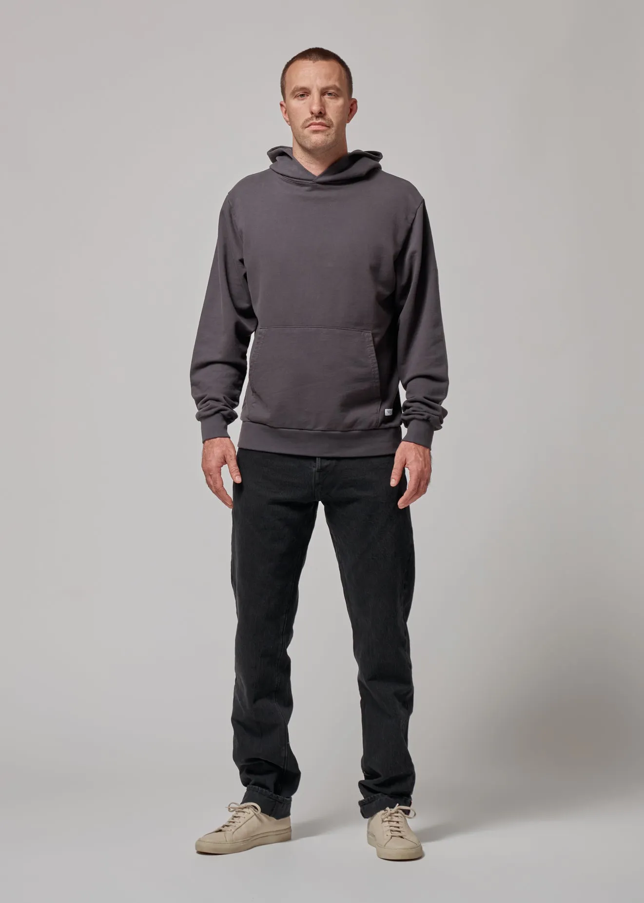 Lightweight Hooded Sweatshirt - Vintage Black sold by Shockoe Atelier product image thumbnail 3