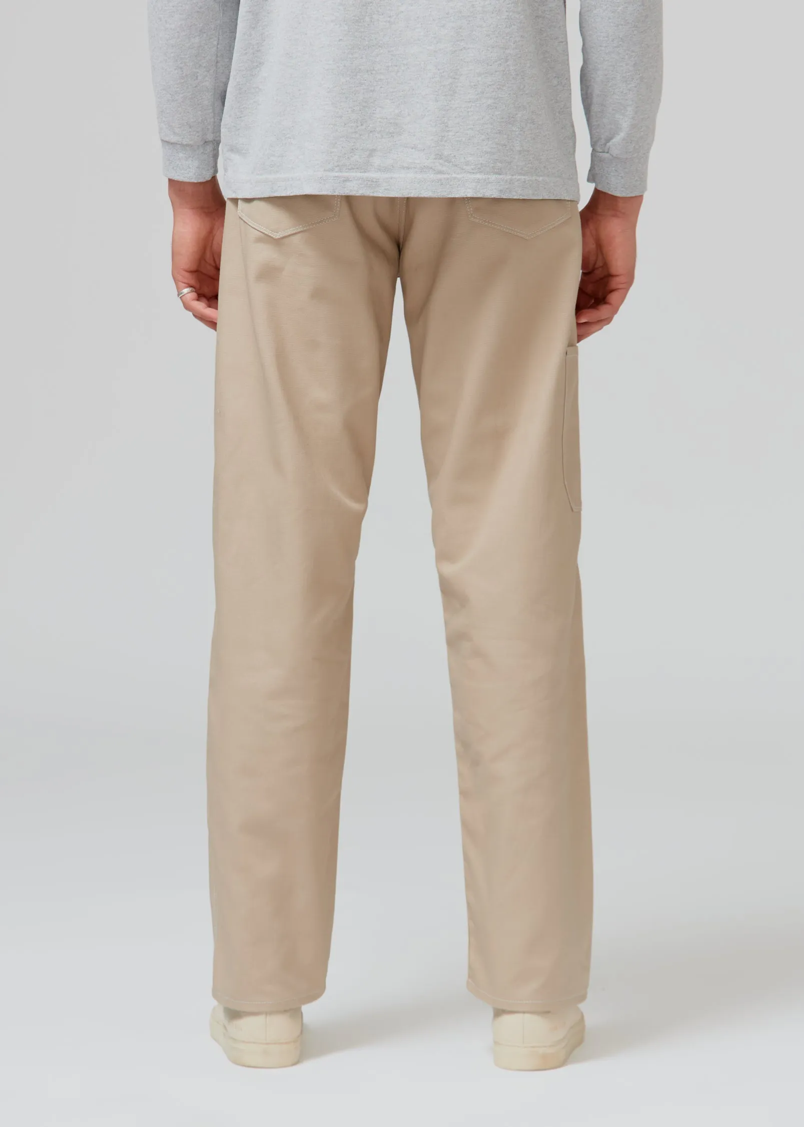 Utility Pants - Khaki Canvas sold by Shockoe Atelier product image thumbnail 3