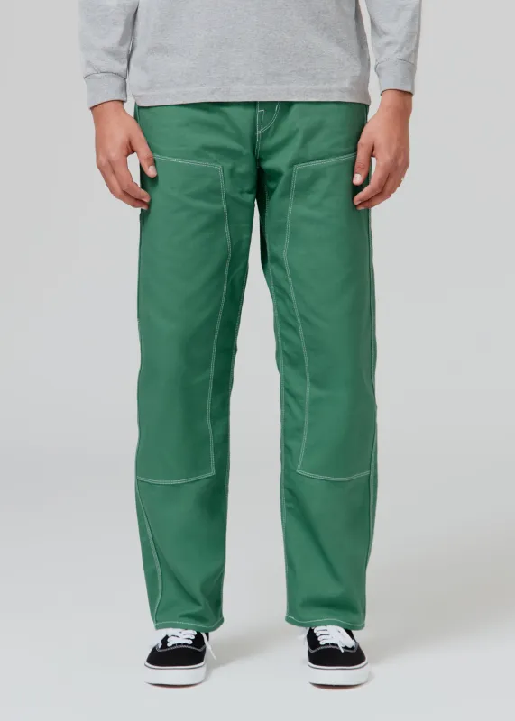 Utility Pants - Green Canvas sold by Shockoe Atelier