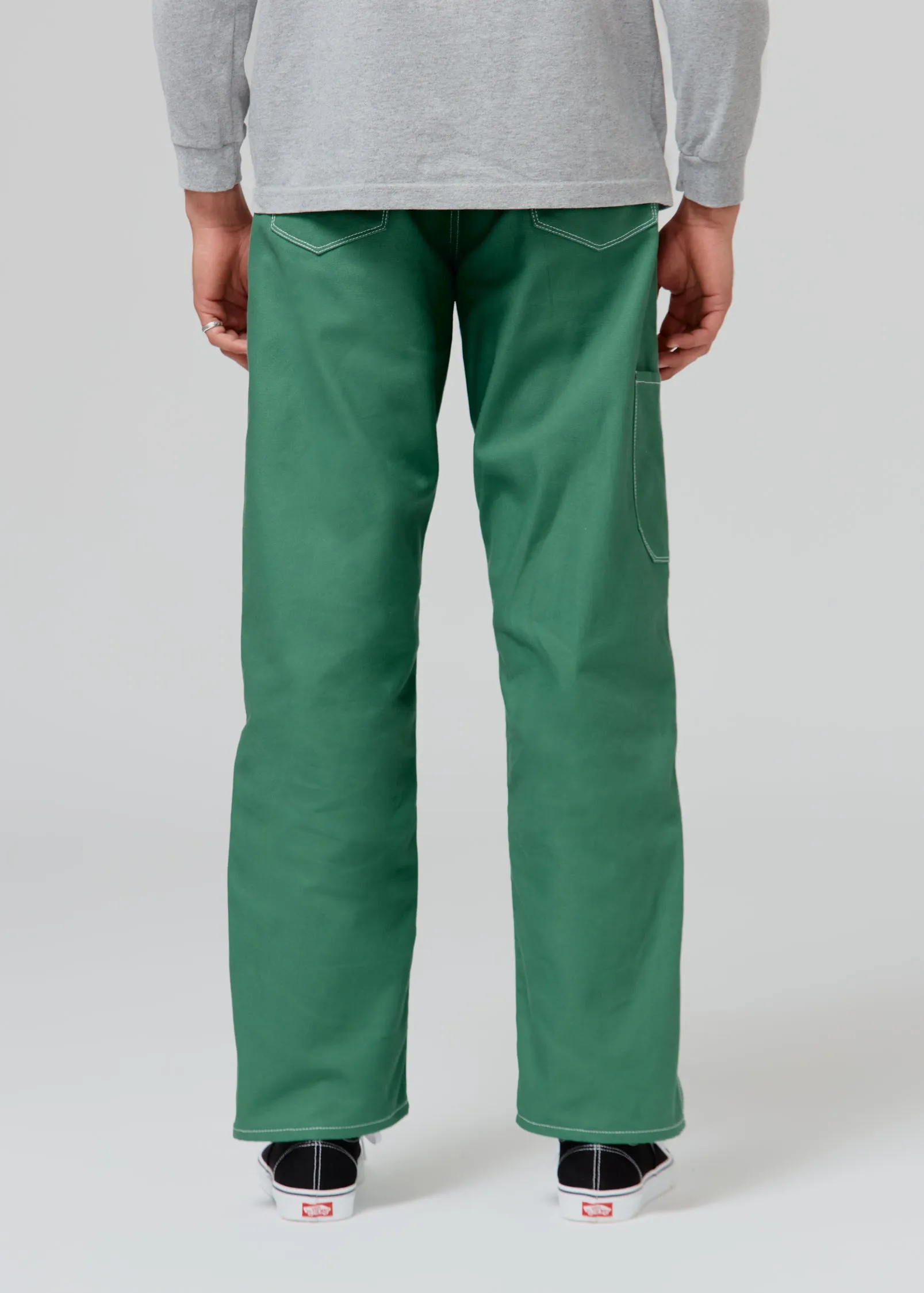 Utility Pants - Green Canvas sold by Shockoe Atelier product image thumbnail 3