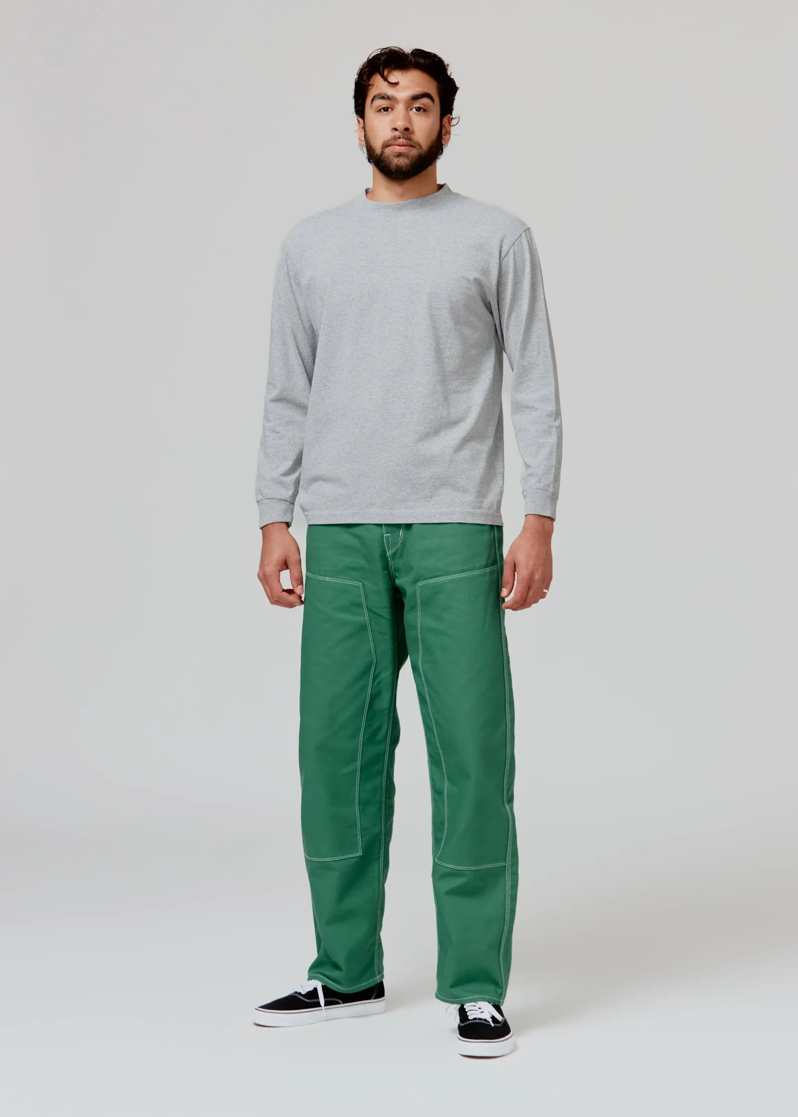 Utility Pants - Green Canvas sold by Shockoe Atelier product image thumbnail 2