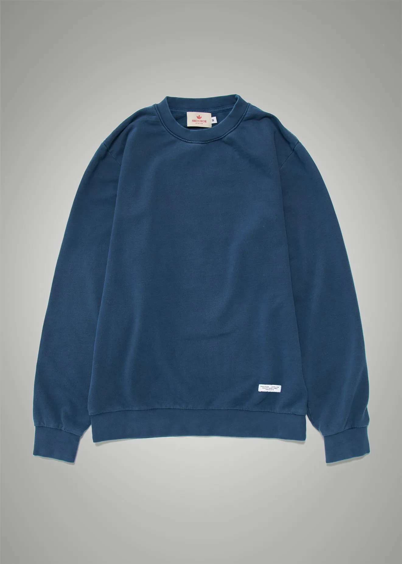 Lightweight Crewneck - Natural Indigo sold by Shockoe Atelier