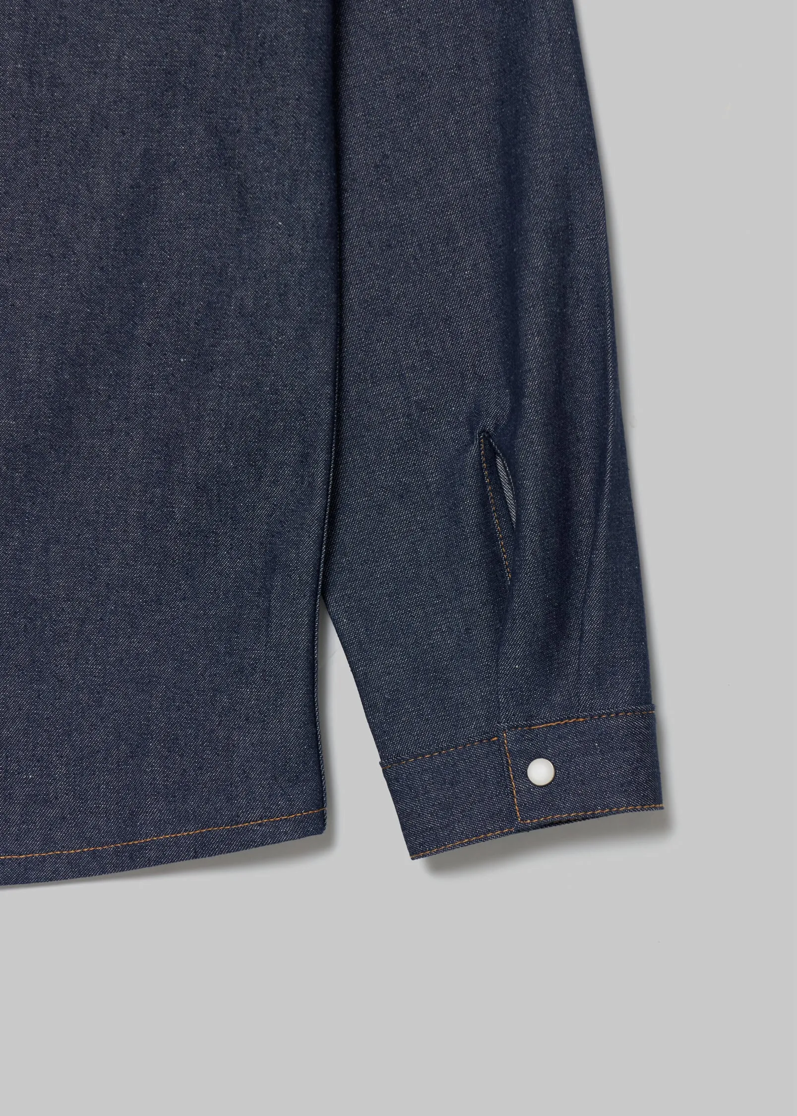 Denim Western Shirt sold by Shockoe Atelier product image thumbnail 5