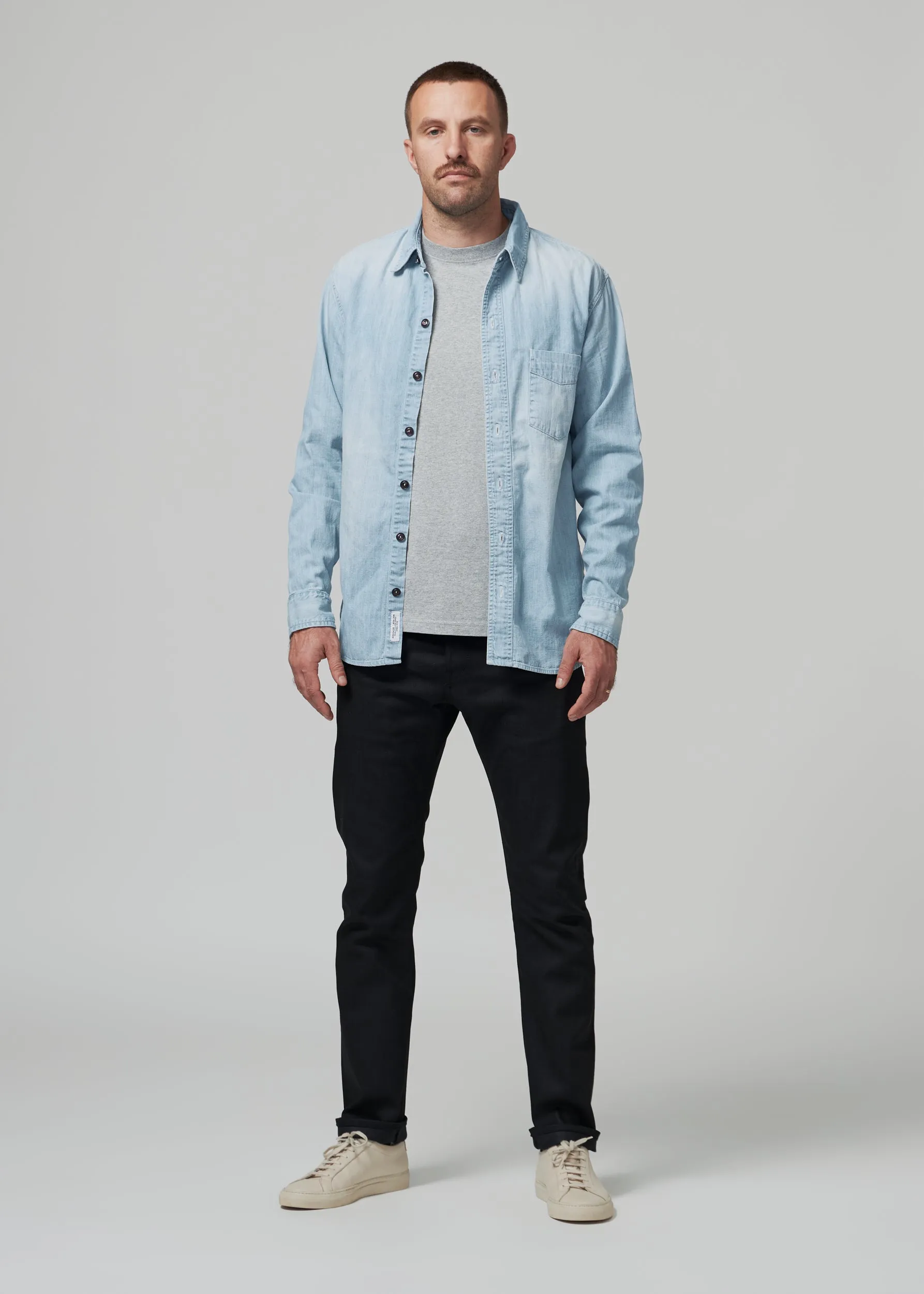 Slim Black Stretch Selvedge sold by Shockoe Atelier product image thumbnail 2