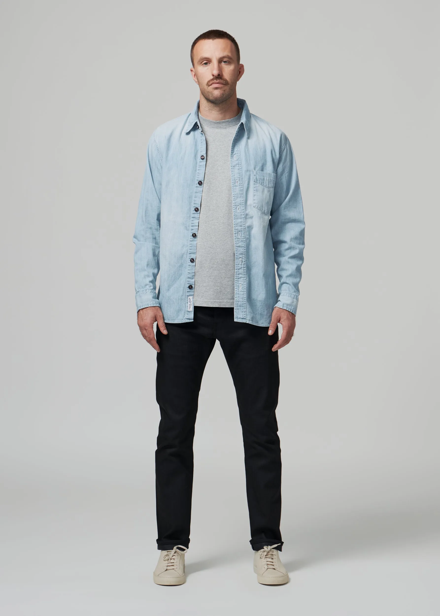 Slim Black Stretch Selvedge sold by Shockoe Atelier product image thumbnail 5