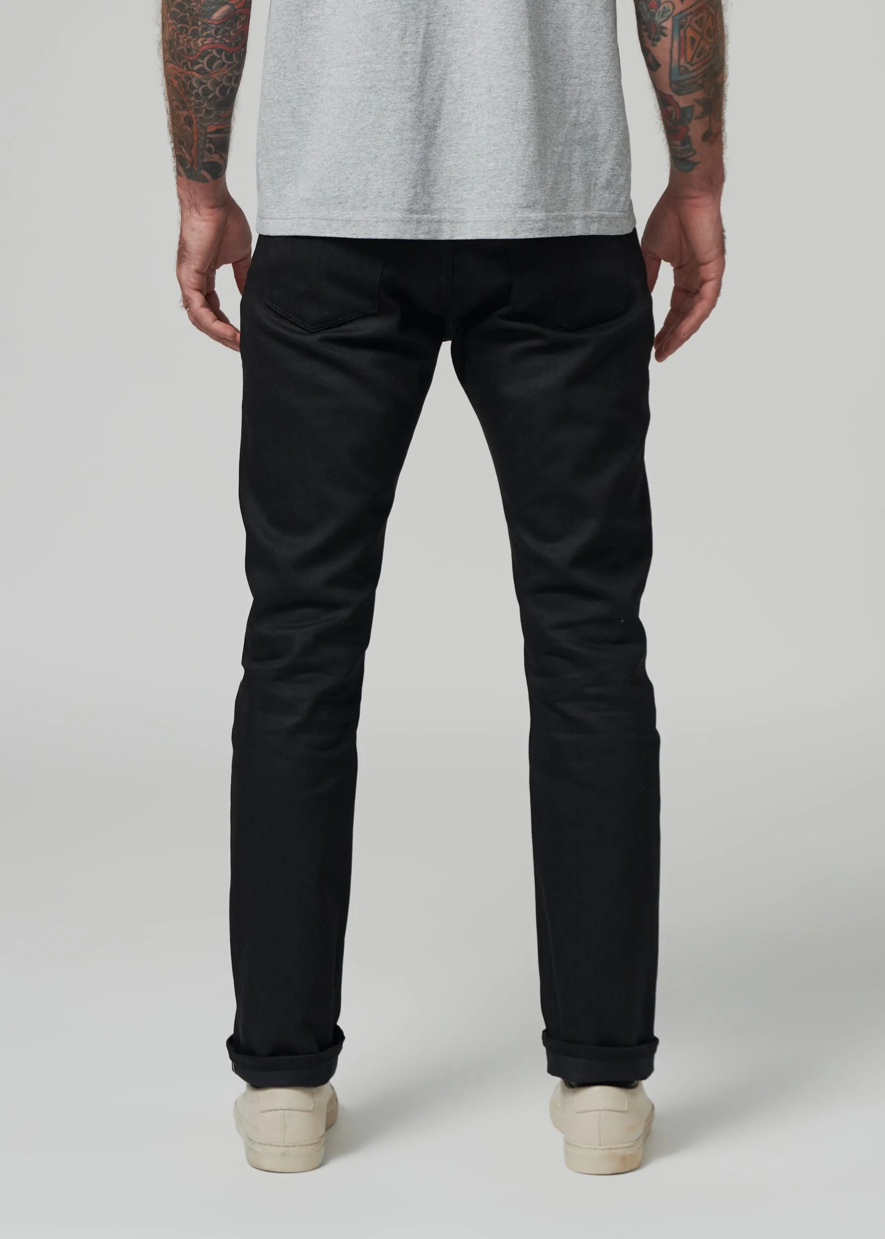 Slim Black Stretch Selvedge sold by Shockoe Atelier product image thumbnail 3
