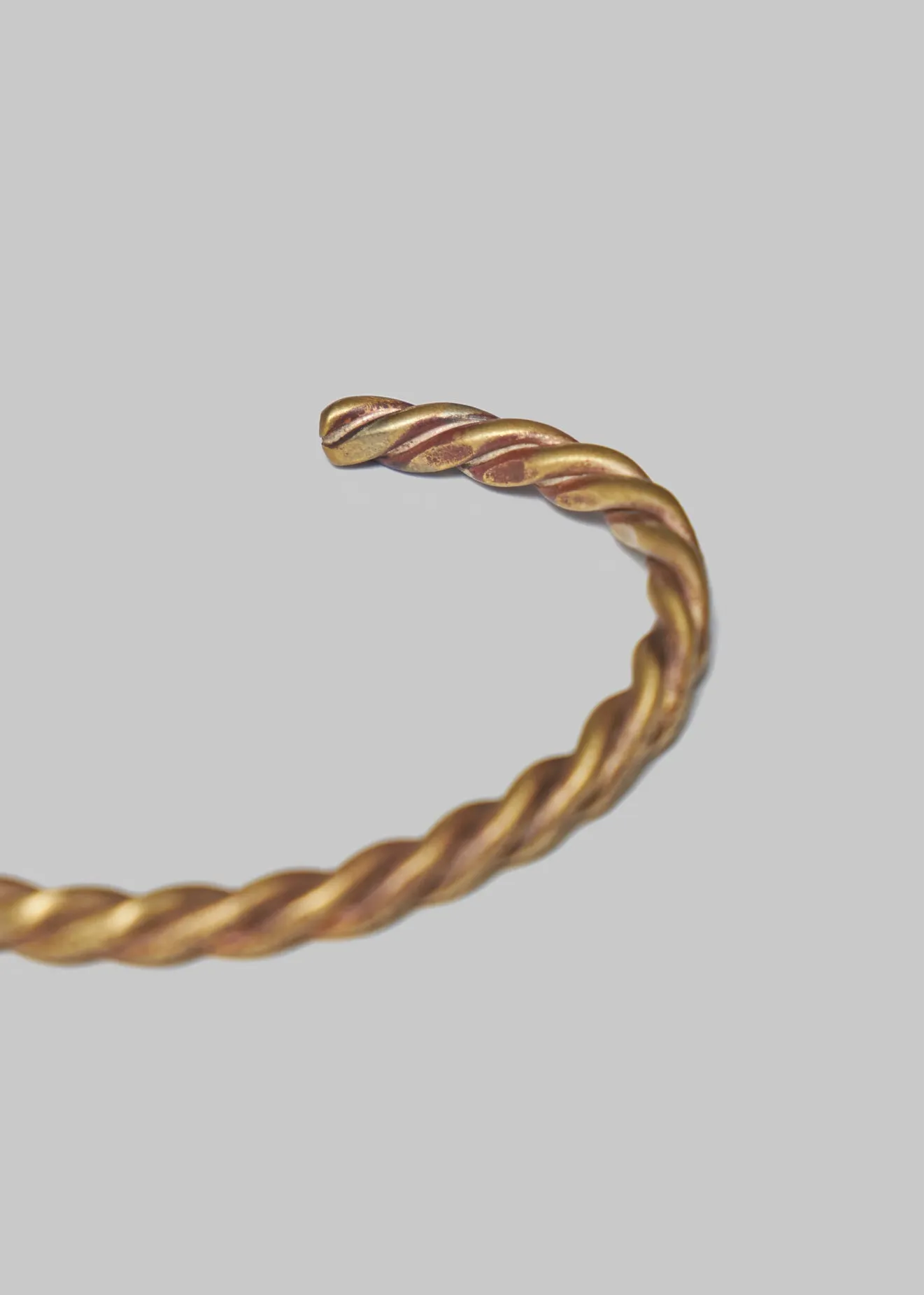 Billy Made For Friends Twisted Brass or Copper Cuff sold by Shockoe Atelier product image thumbnail 3