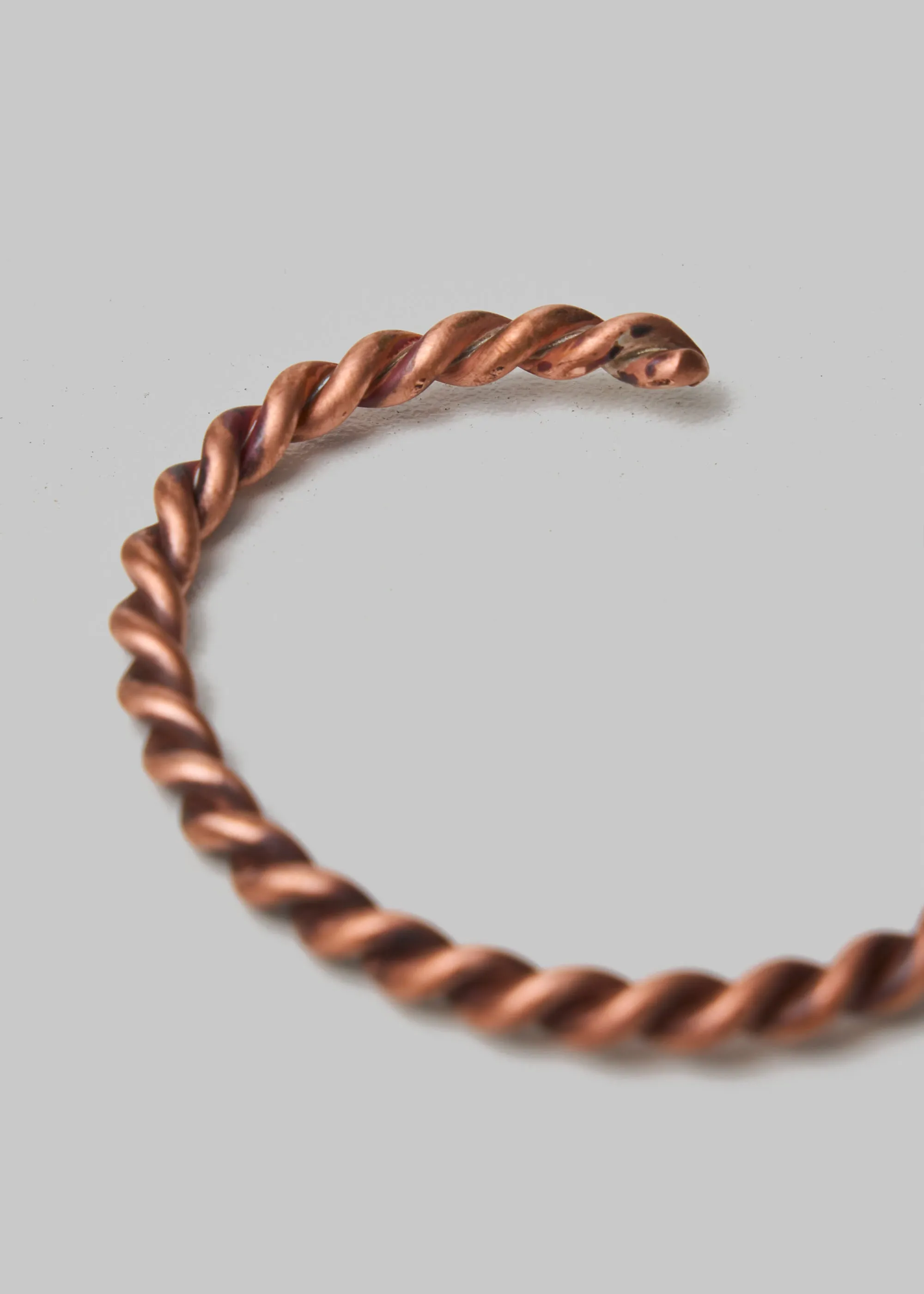 Billy Made For Friends Twisted Brass or Copper Cuff sold by Shockoe Atelier product image thumbnail 2