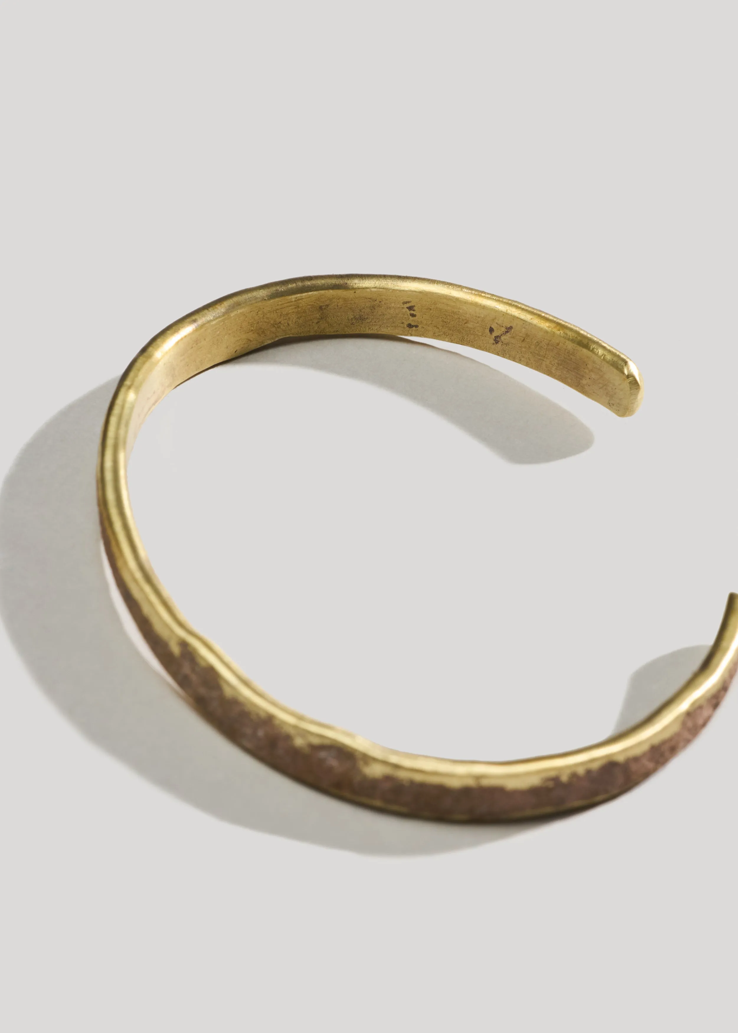 Billy Made For Friends Oxidized Cuff - Brass or Copper sold by Shockoe Atelier product image thumbnail 4