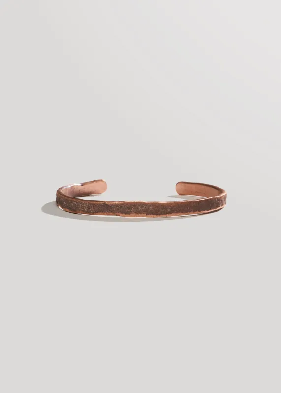 Billy Made For Friends Oxidized Cuff - Brass or Copper sold by Shockoe Atelier