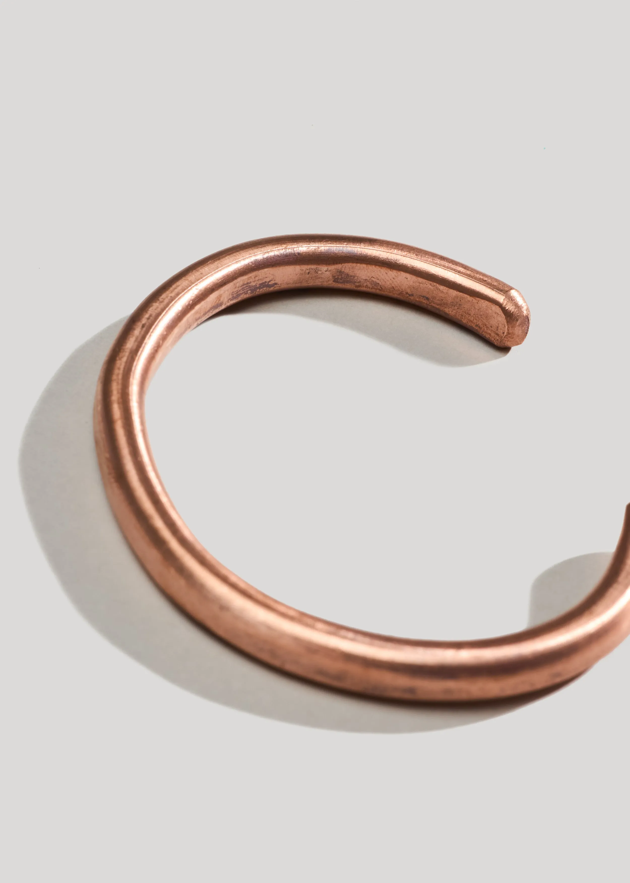 Billy Made For Friends Thick Bar Cuff - Copper or Brass sold by Shockoe Atelier product image thumbnail 3