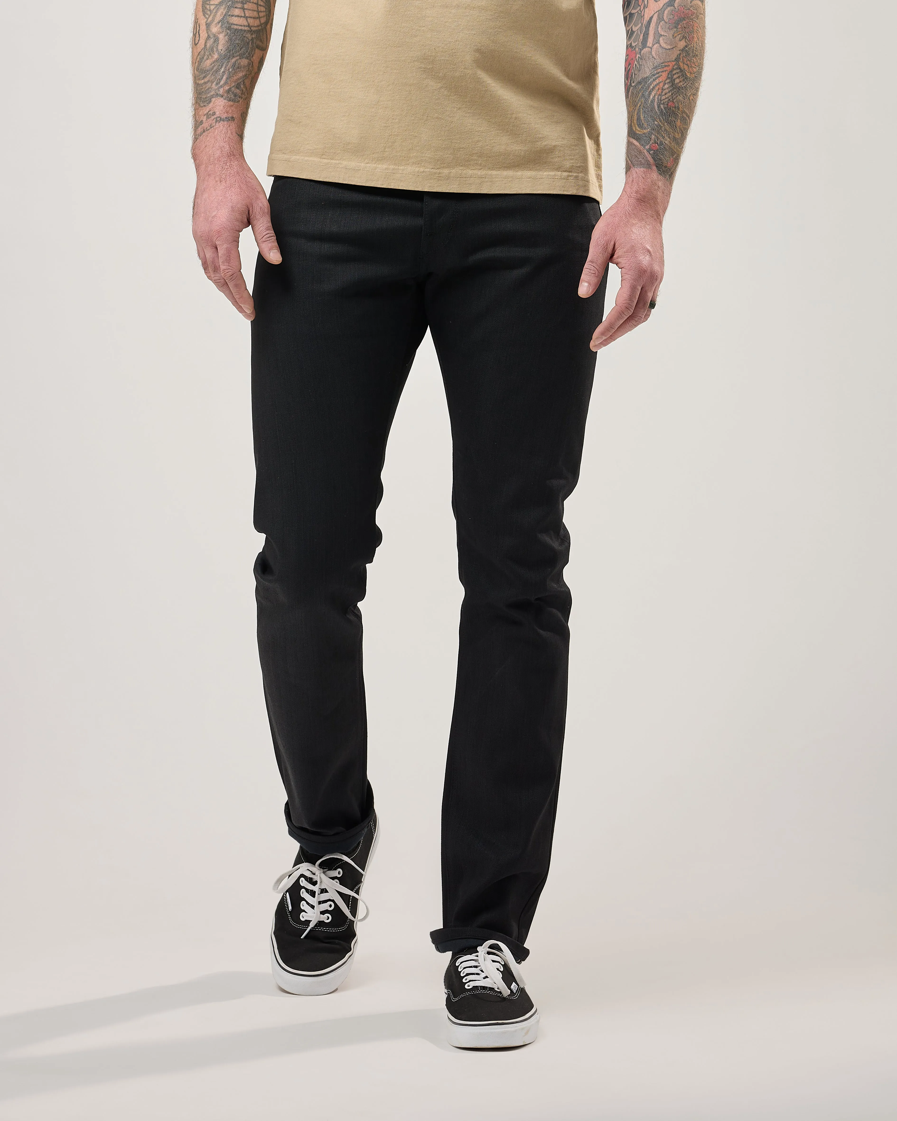 Slim Black Selvedge sold by Shockoe Atelier product image thumbnail 3