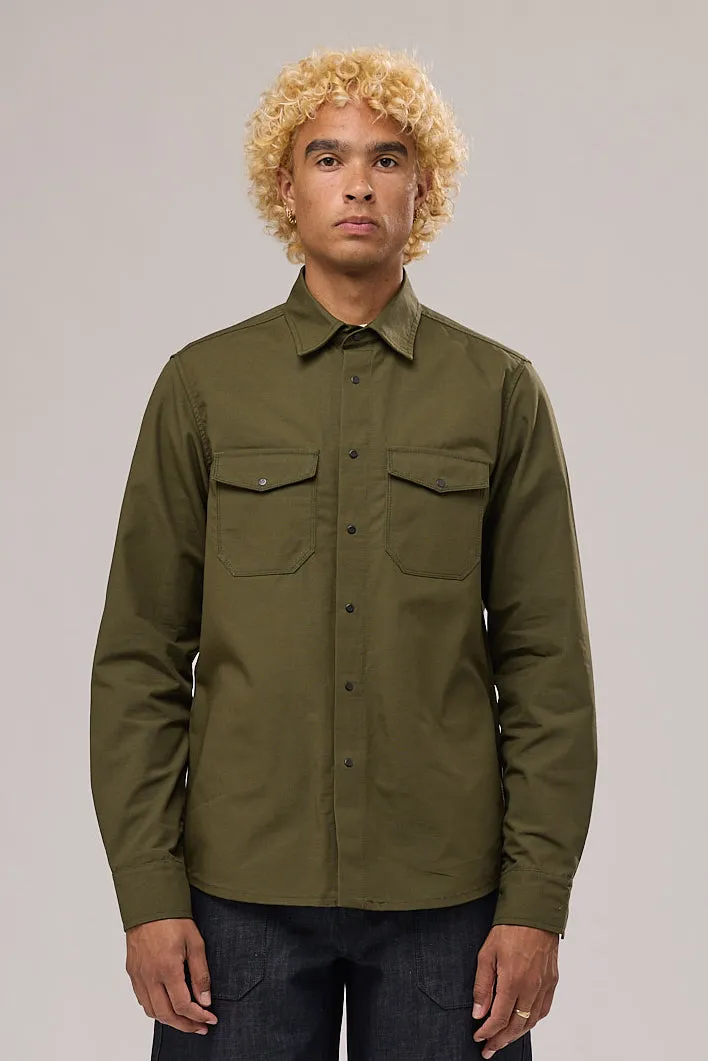Ripstop Field Shirt - Olive sold by Shockoe Atelier product image thumbnail 3