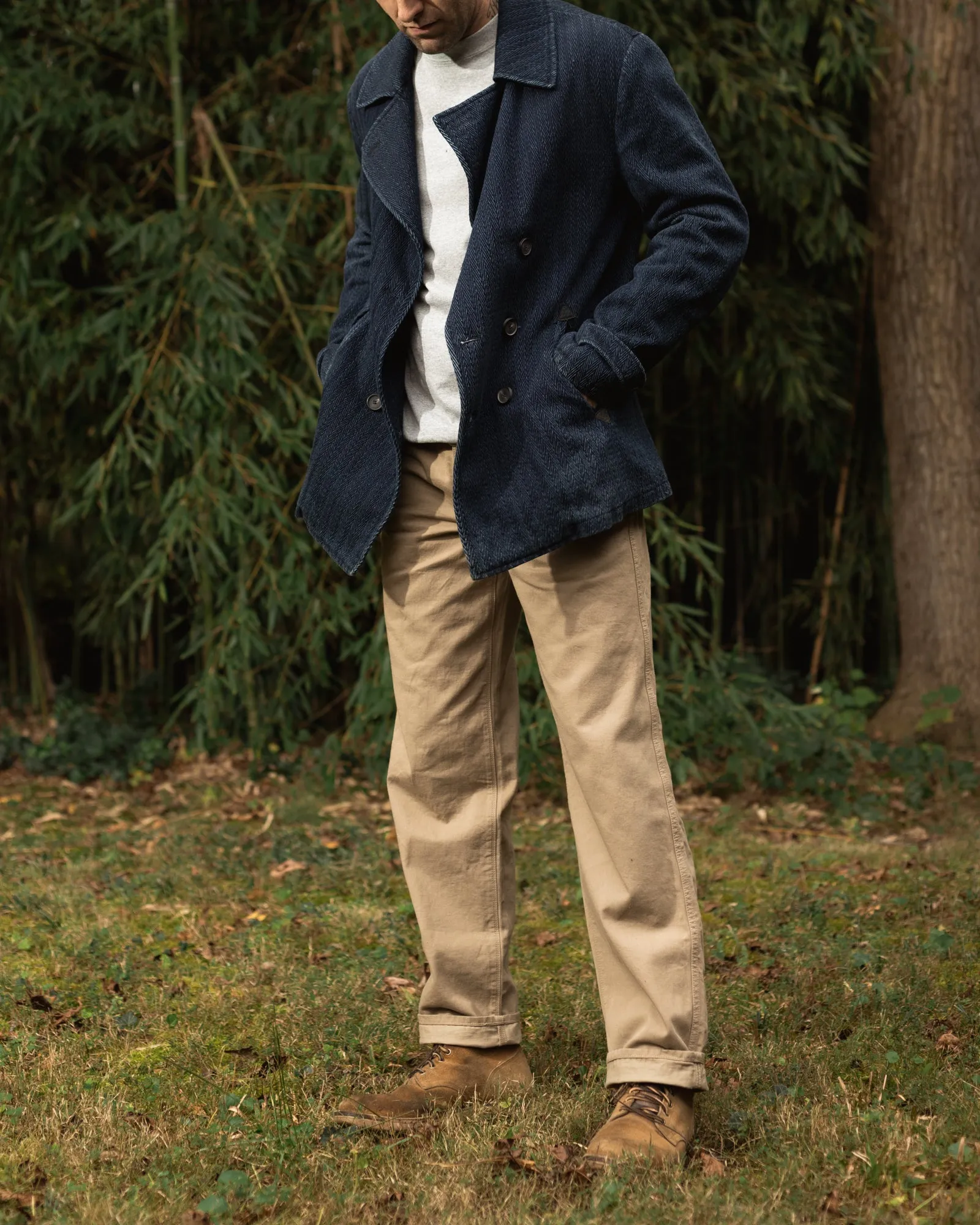 Khaki Trench Chino sold by Shockoe Atelier product image thumbnail 2