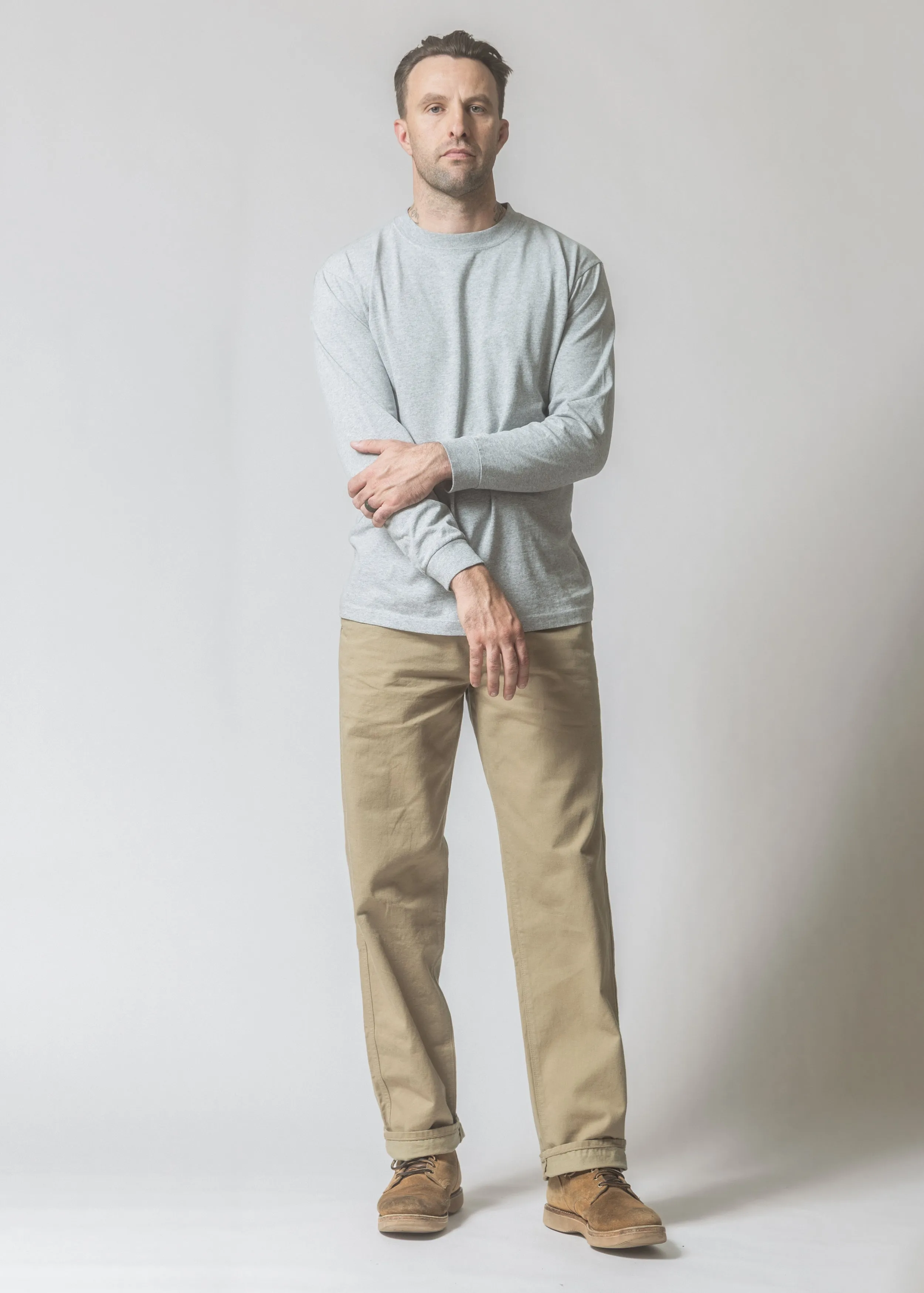 Khaki Trench Chino sold by Shockoe Atelier product image thumbnail 3