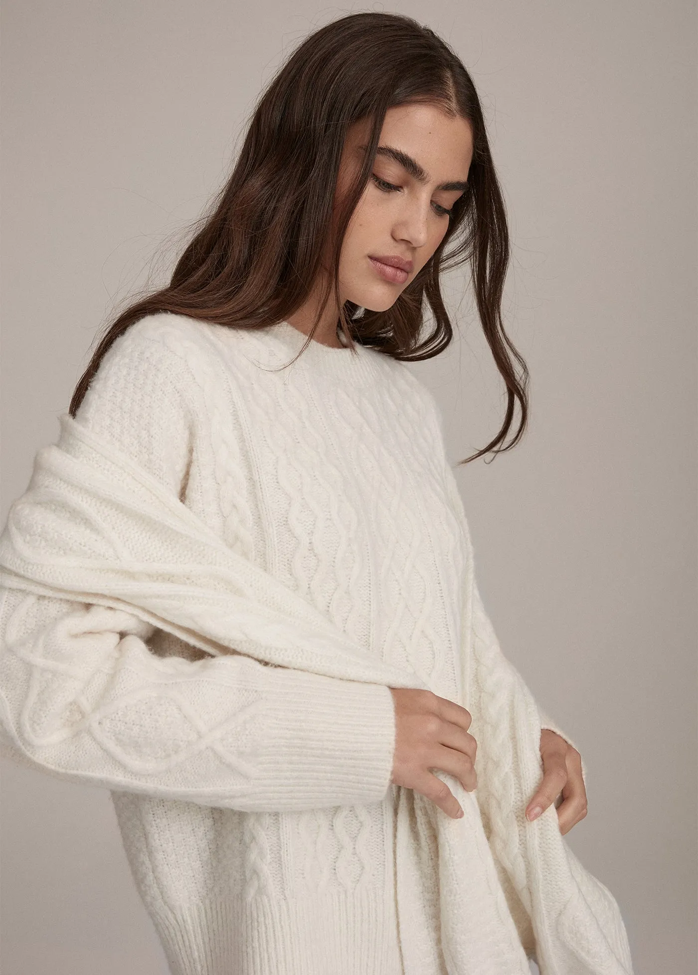 CABLE SCARF sold by Favorite Daughter product image thumbnail 3