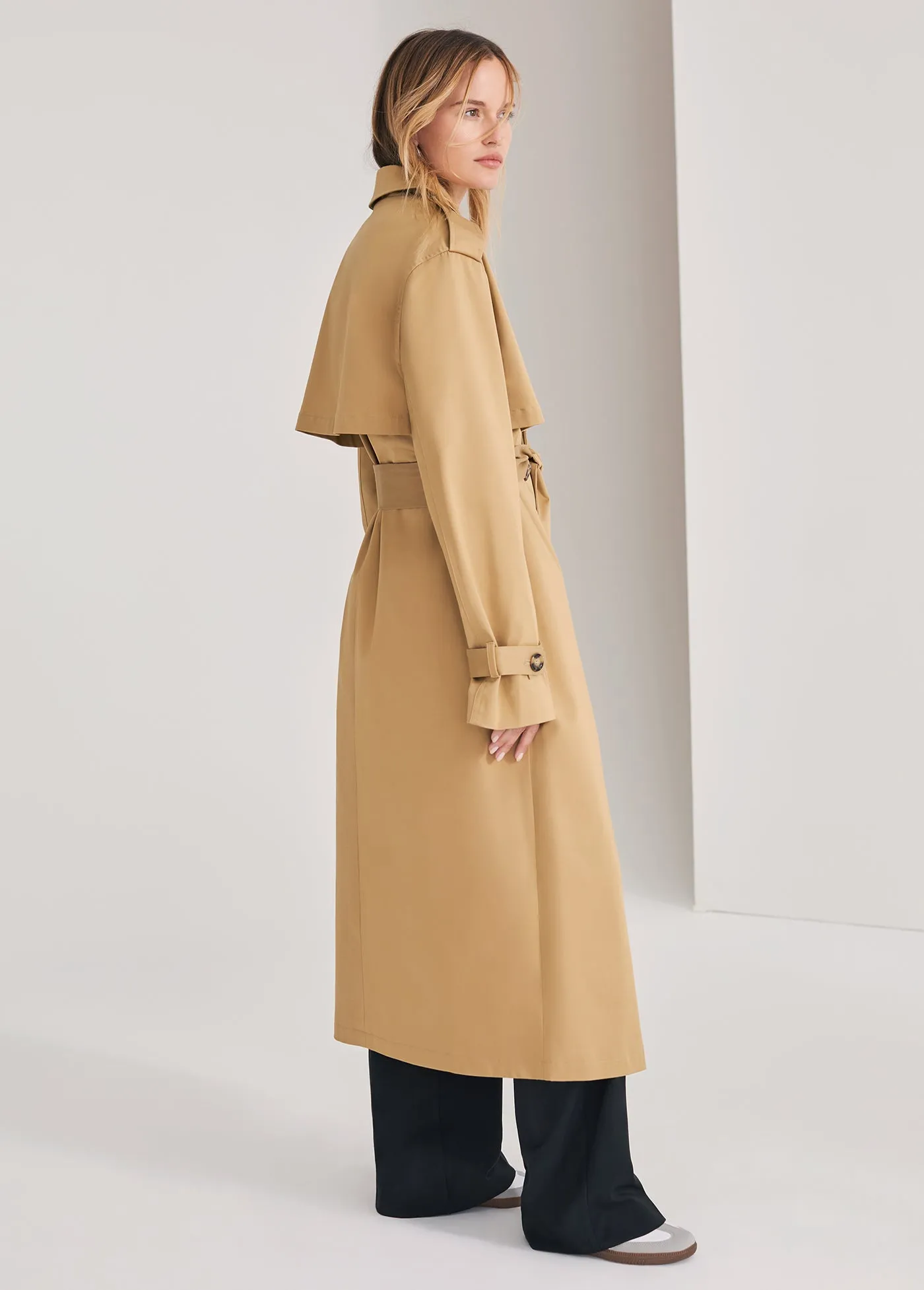 THE CHARLES TRENCH PETITE sold by Favorite Daughter product image thumbnail 5
