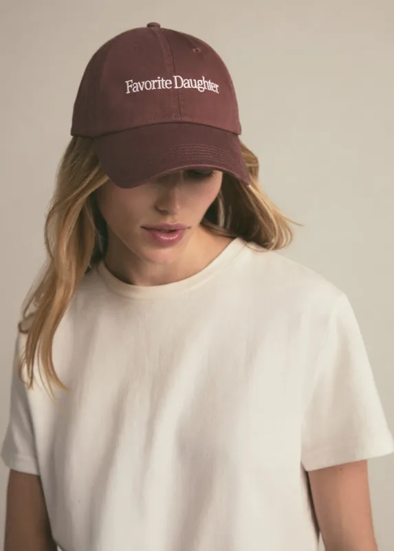 CLASSIC LOGO BASEBALL HAT sold by Favorite Daughter