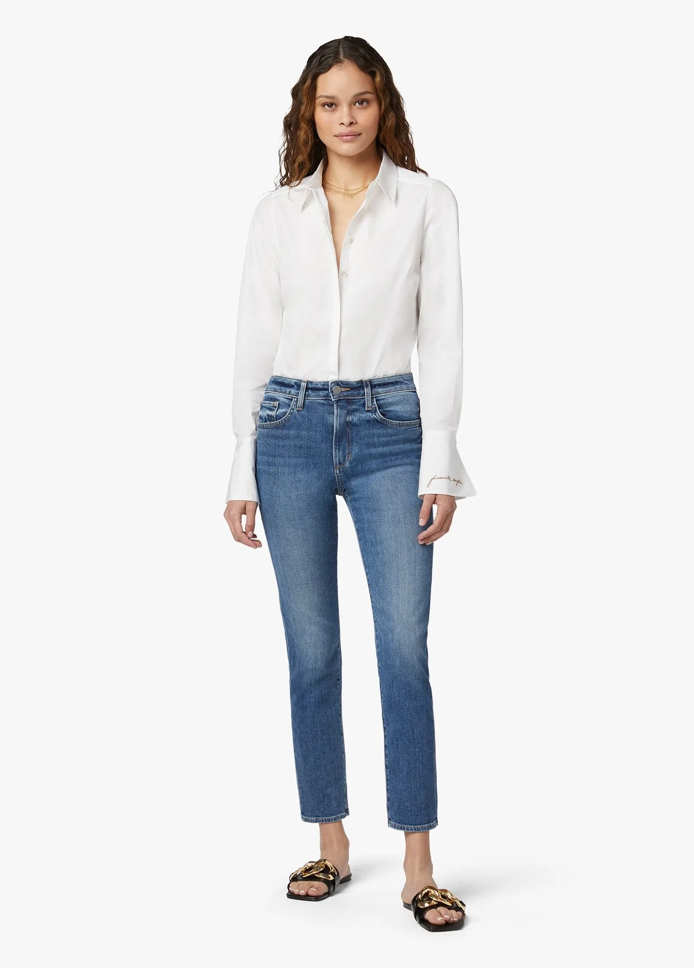 THE ERIN HIGH RISE SLIM STRAIGHT sold by Favorite Daughter product image thumbnail 3