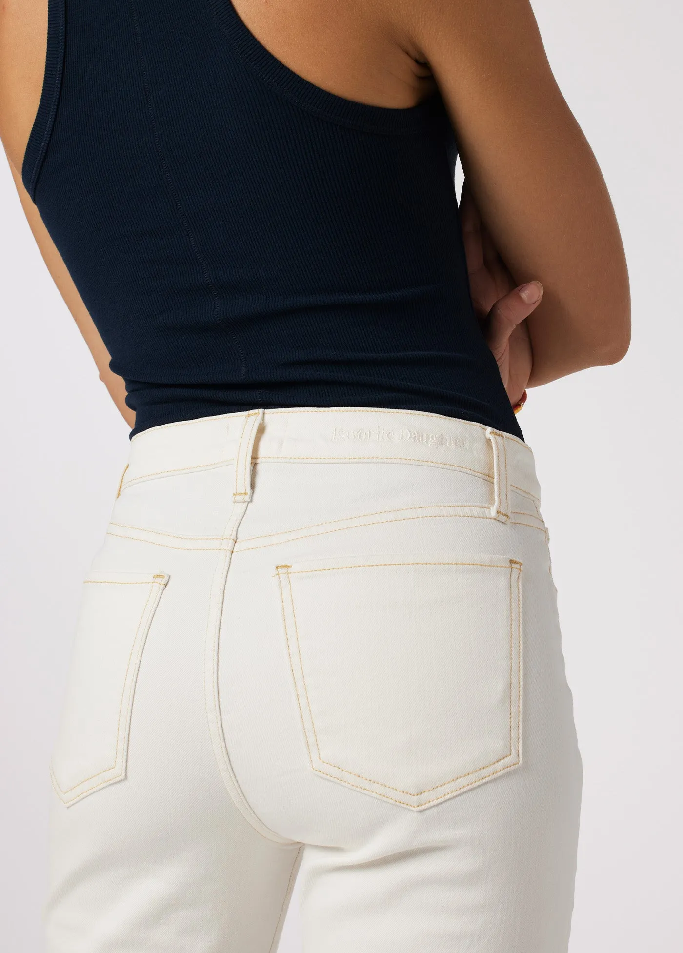 THE ERIN HIGH RISE SLIM STRAIGHT sold by Favorite Daughter product image thumbnail 5