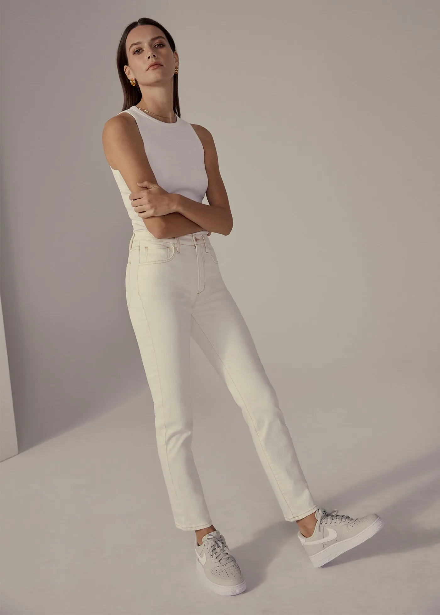 THE ERIN HIGH RISE SLIM STRAIGHT sold by Favorite Daughter product image thumbnail 2