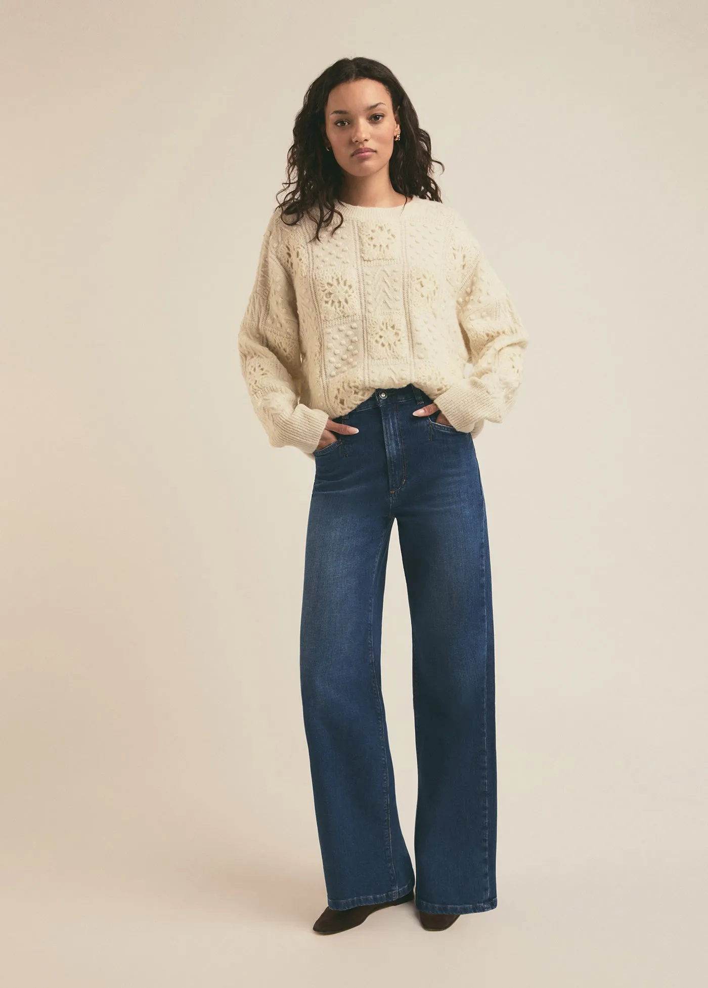 THE JORDIE SUPER HIGH RISE WIDE LEG sold by Favorite Daughter product image thumbnail 3