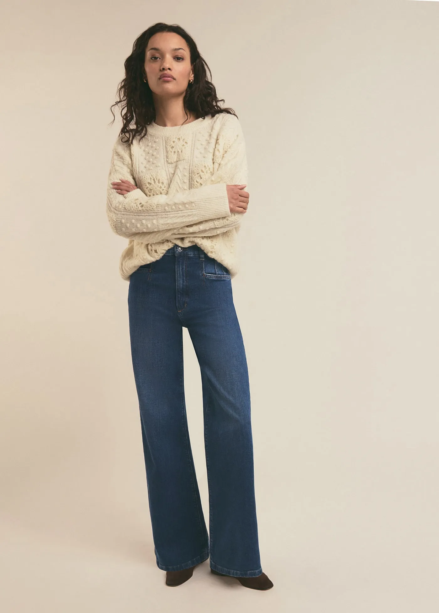 THE JORDIE SUPER HIGH RISE WIDE LEG sold by Favorite Daughter product image thumbnail 2