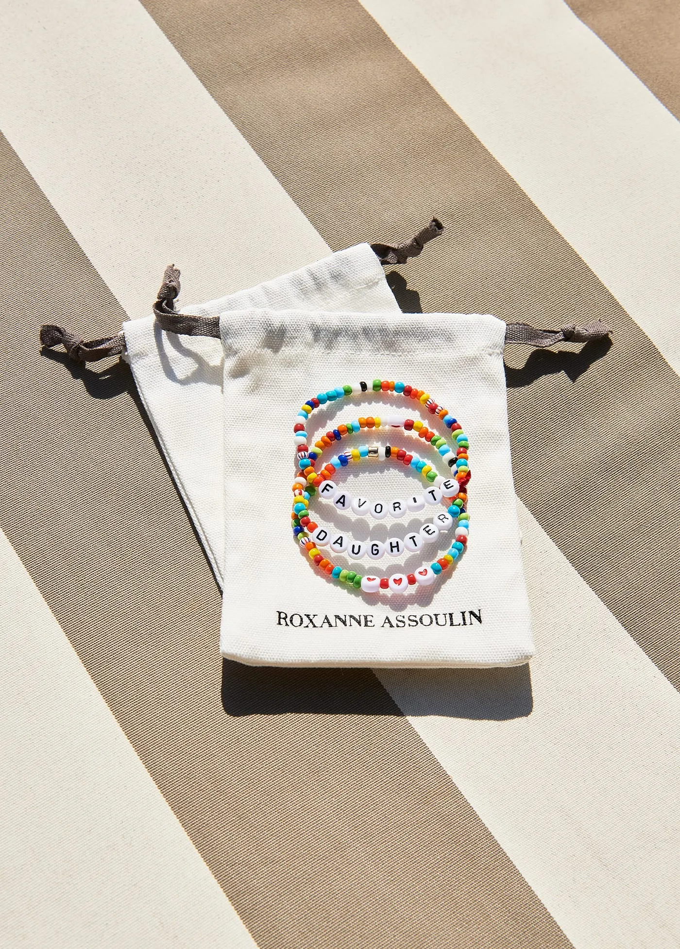 ROXANNE ASSOULIN X FAVORITE DAUGHTER // CAMP BRACELET SET sold by Favorite Daughter product image thumbnail 3