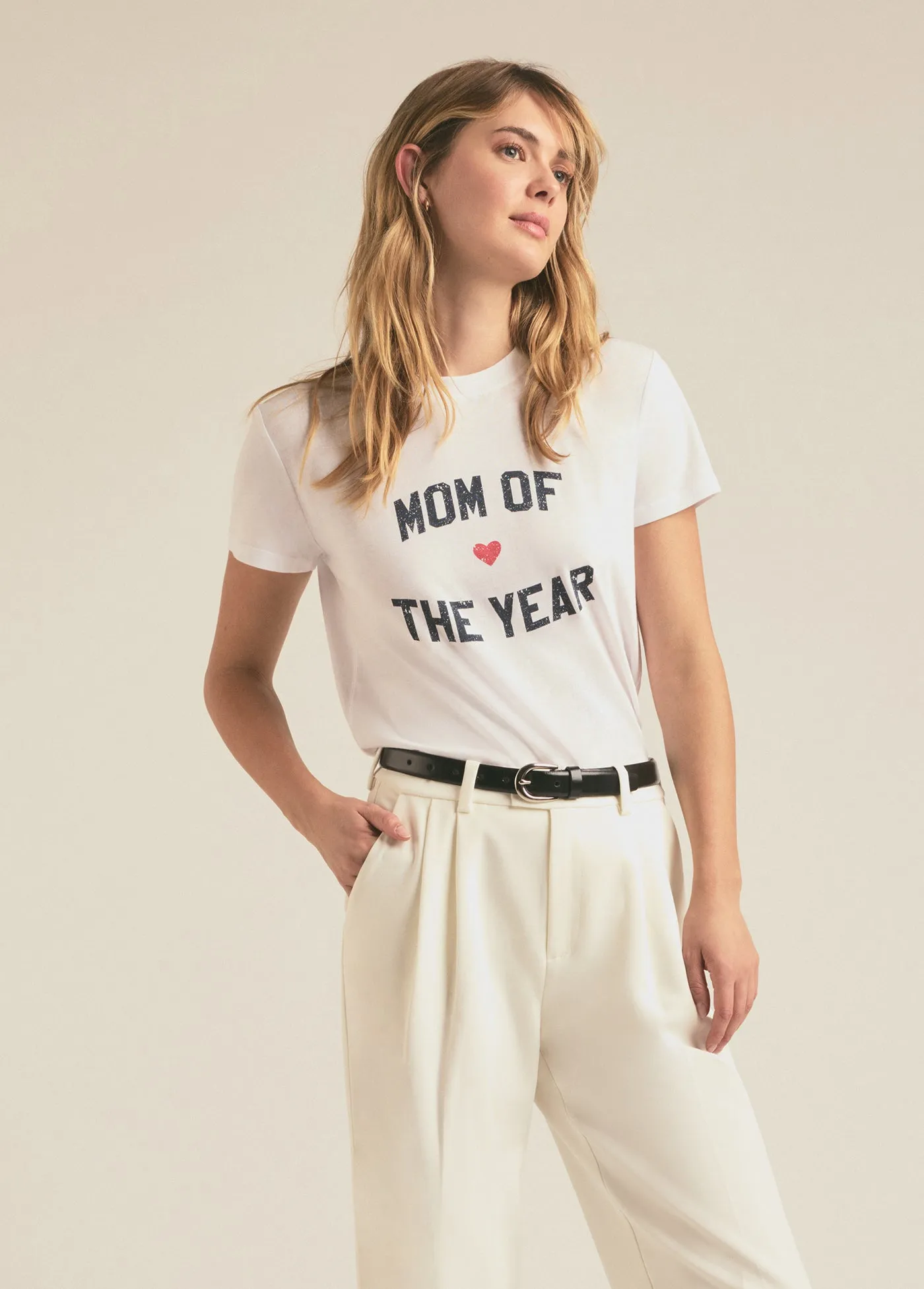 THE MOM OF THE YEAR TEE sold by Favorite Daughter