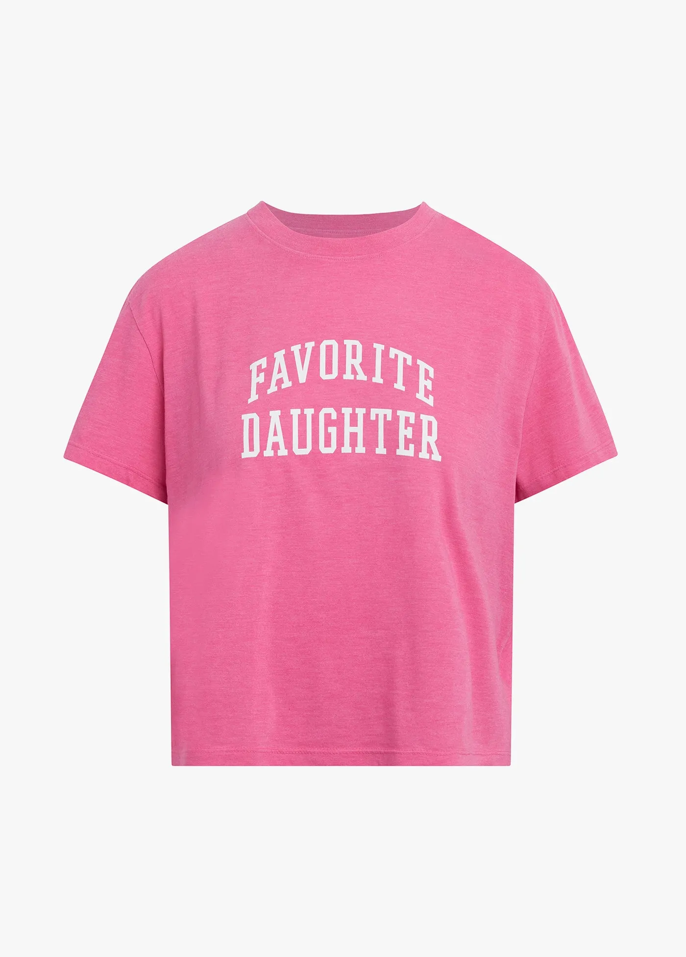 THE CROPPED COLLEGIATE TEE sold by Favorite Daughter product image thumbnail 3
