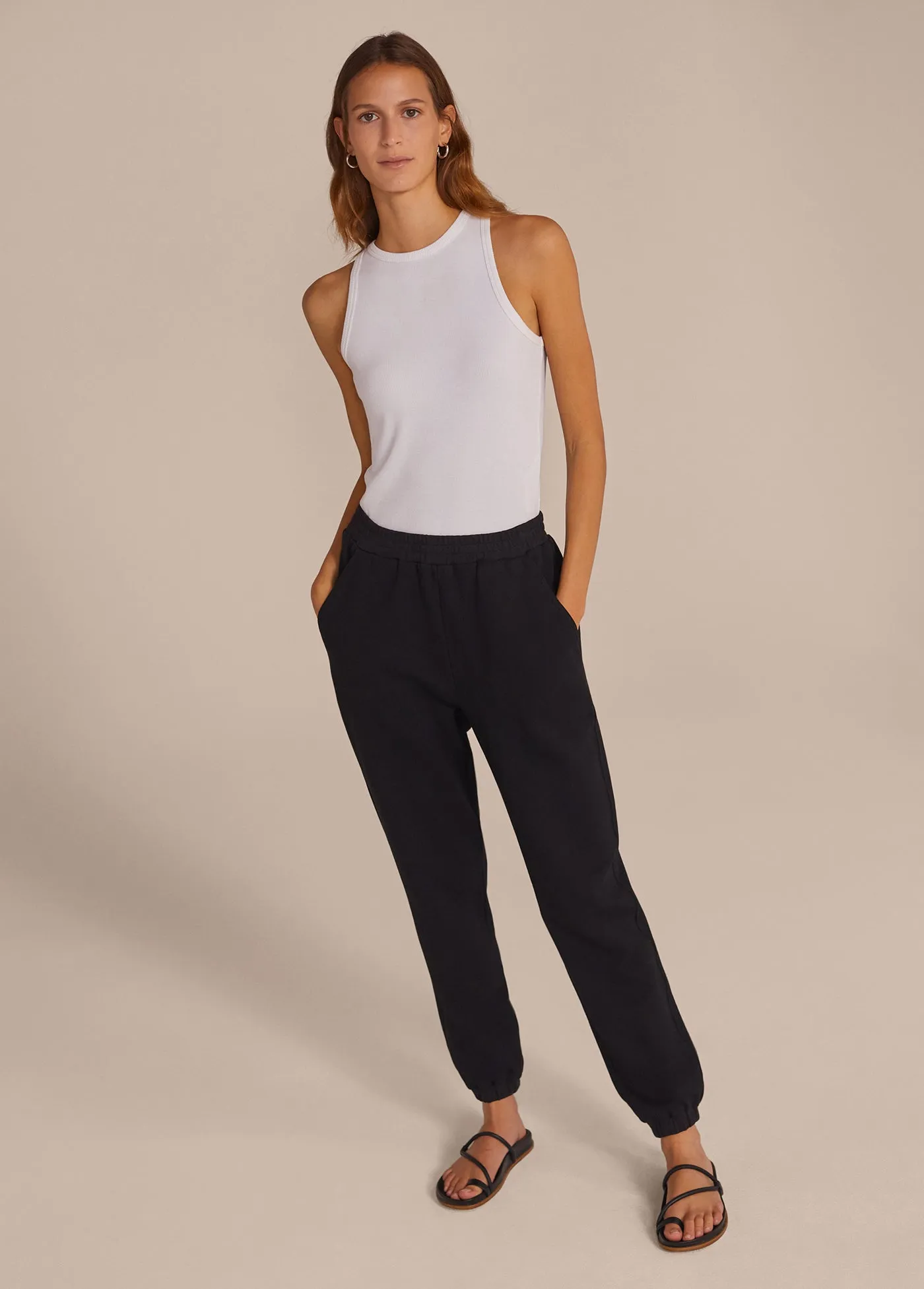 JOGGER SET IN BLACK sold by Favorite Daughter product image thumbnail 2