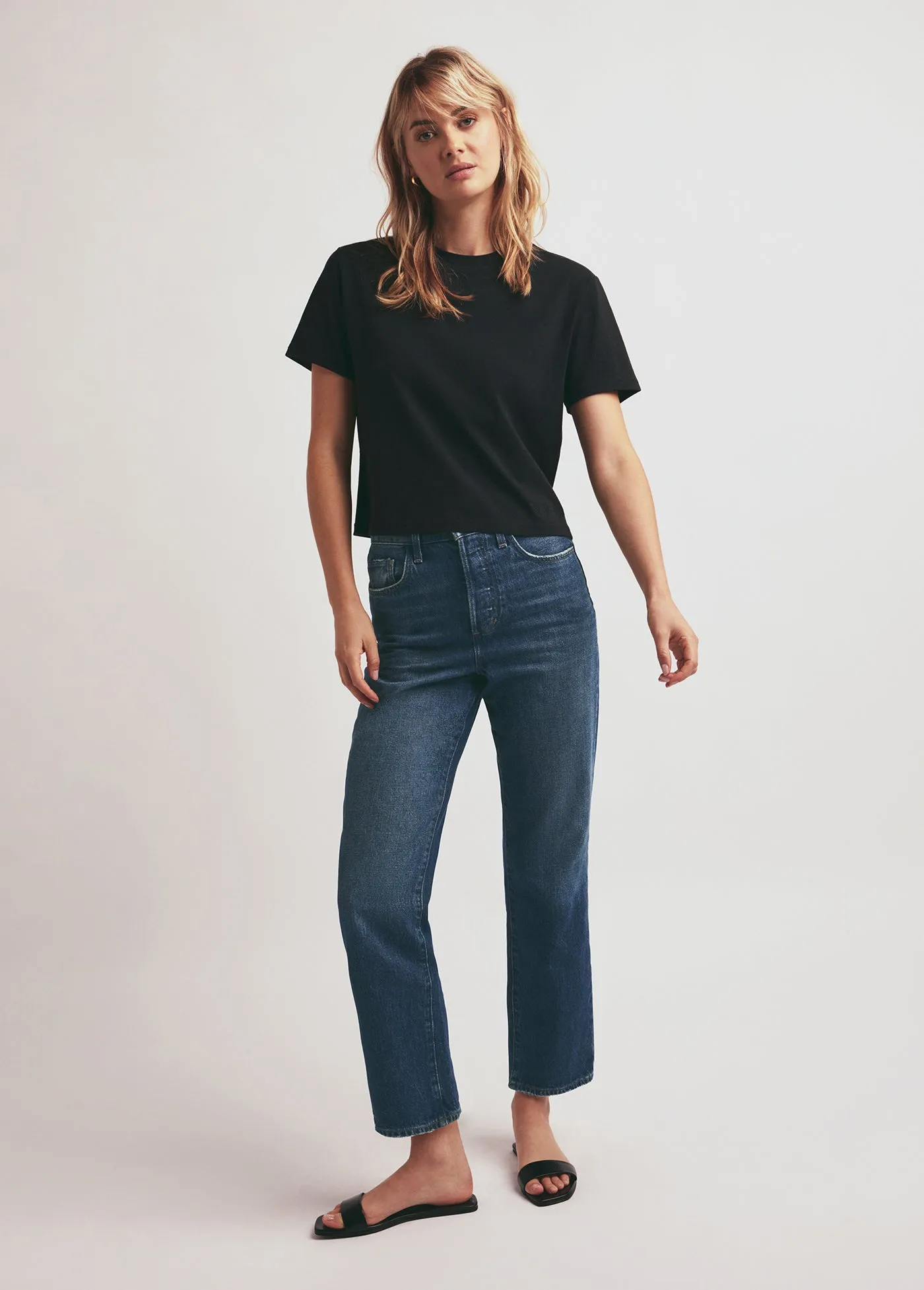 THE OTTO HIGH RISE BOYFRIEND ANKLE sold by Favorite Daughter