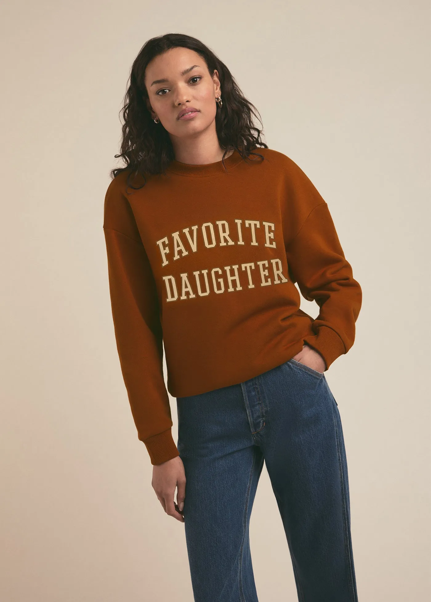 THE COLLEGIATE SWEATSHIRT sold by Favorite Daughter