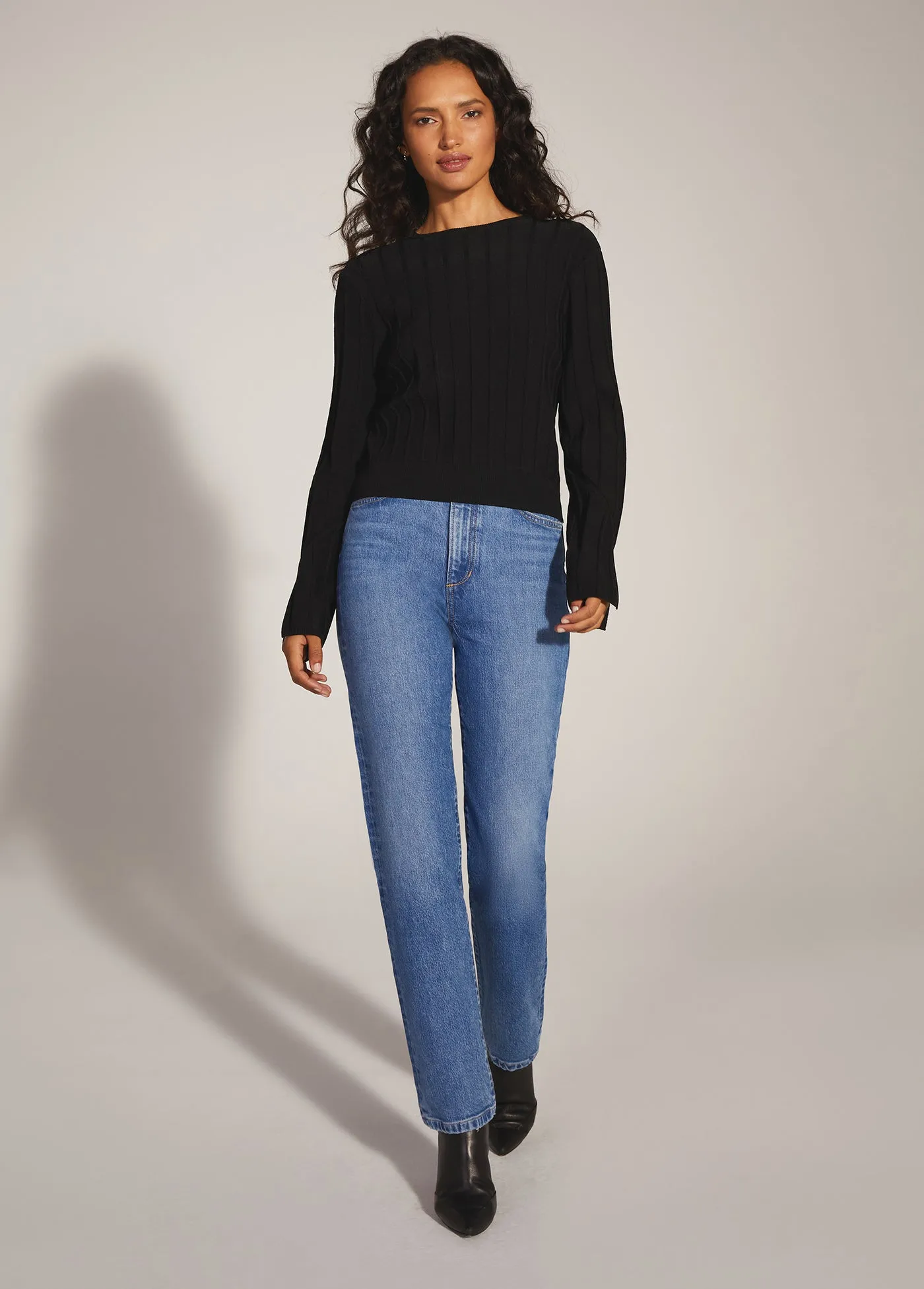 THE LORETTA KNIT TOP sold by Favorite Daughter product image thumbnail 2