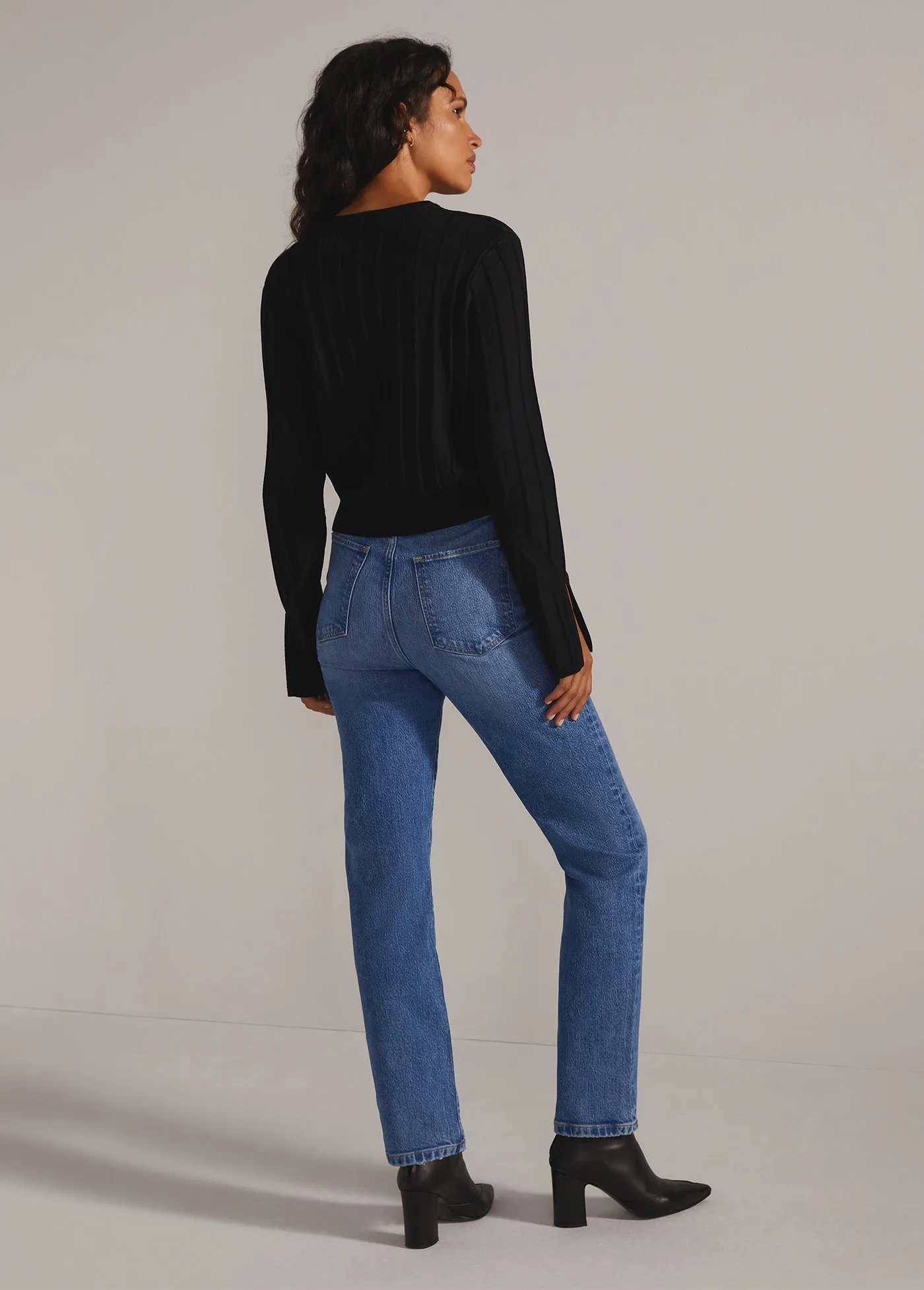 THE LORETTA KNIT TOP sold by Favorite Daughter product image thumbnail 5