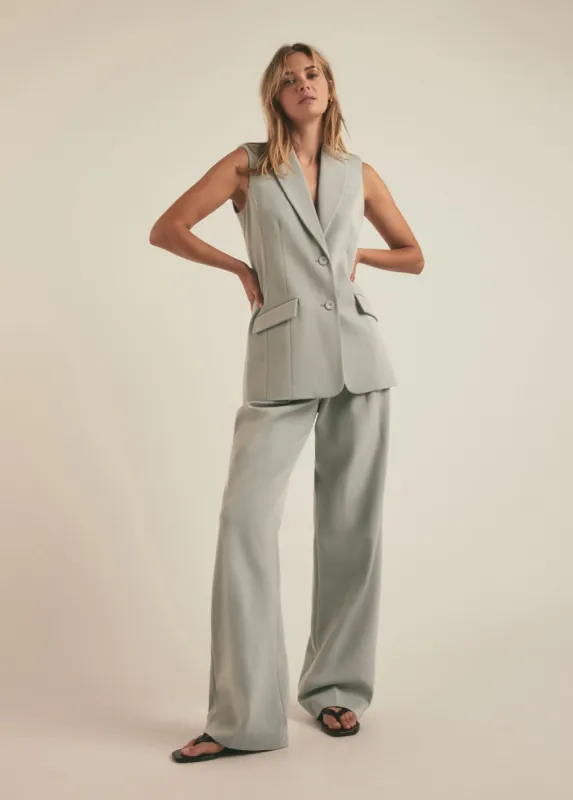 THE NADINE SLEEVELESS BLAZER sold by Favorite Daughter
