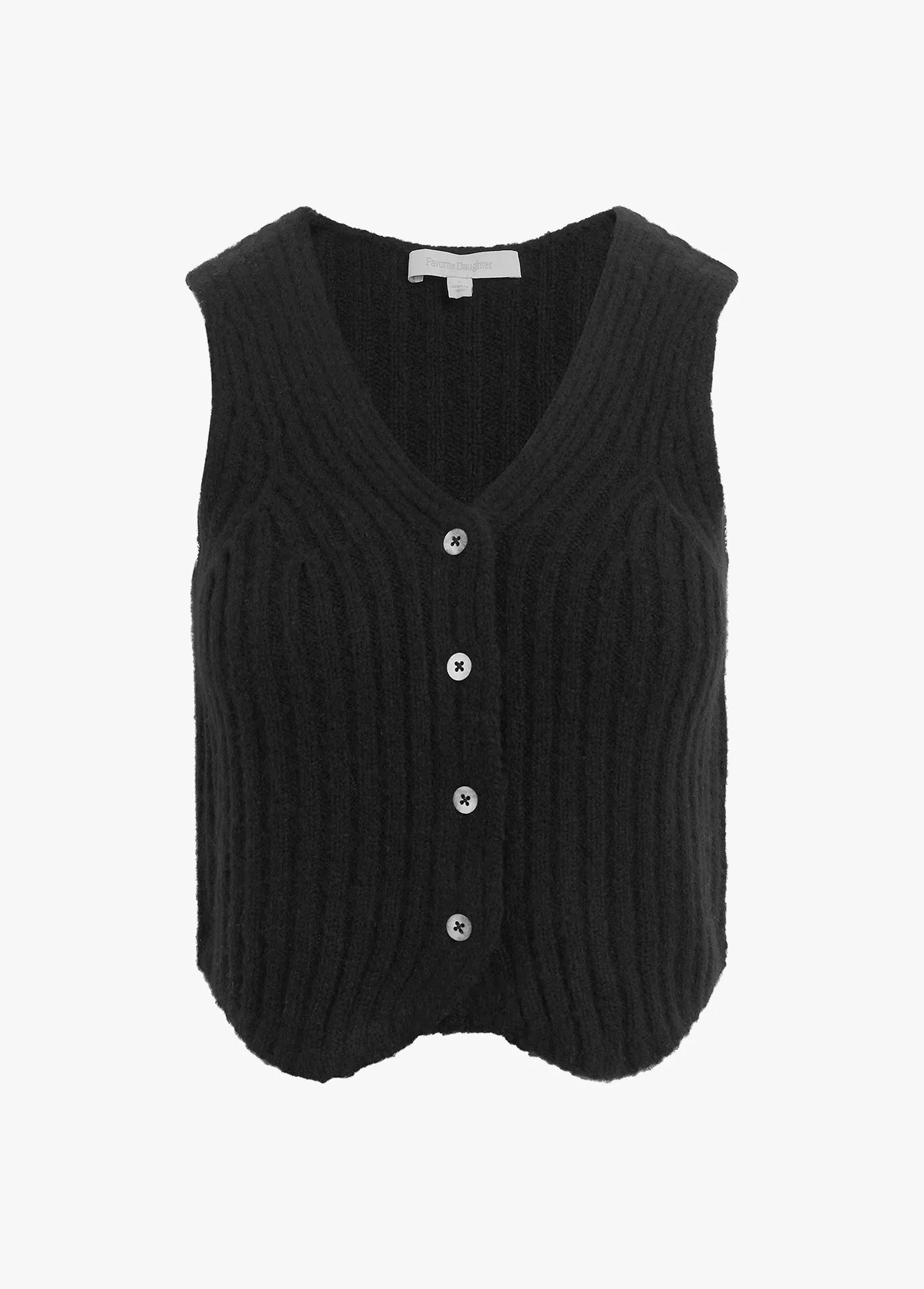 THE KNIT FAVORITE VEST sold by Favorite Daughter product image thumbnail 5