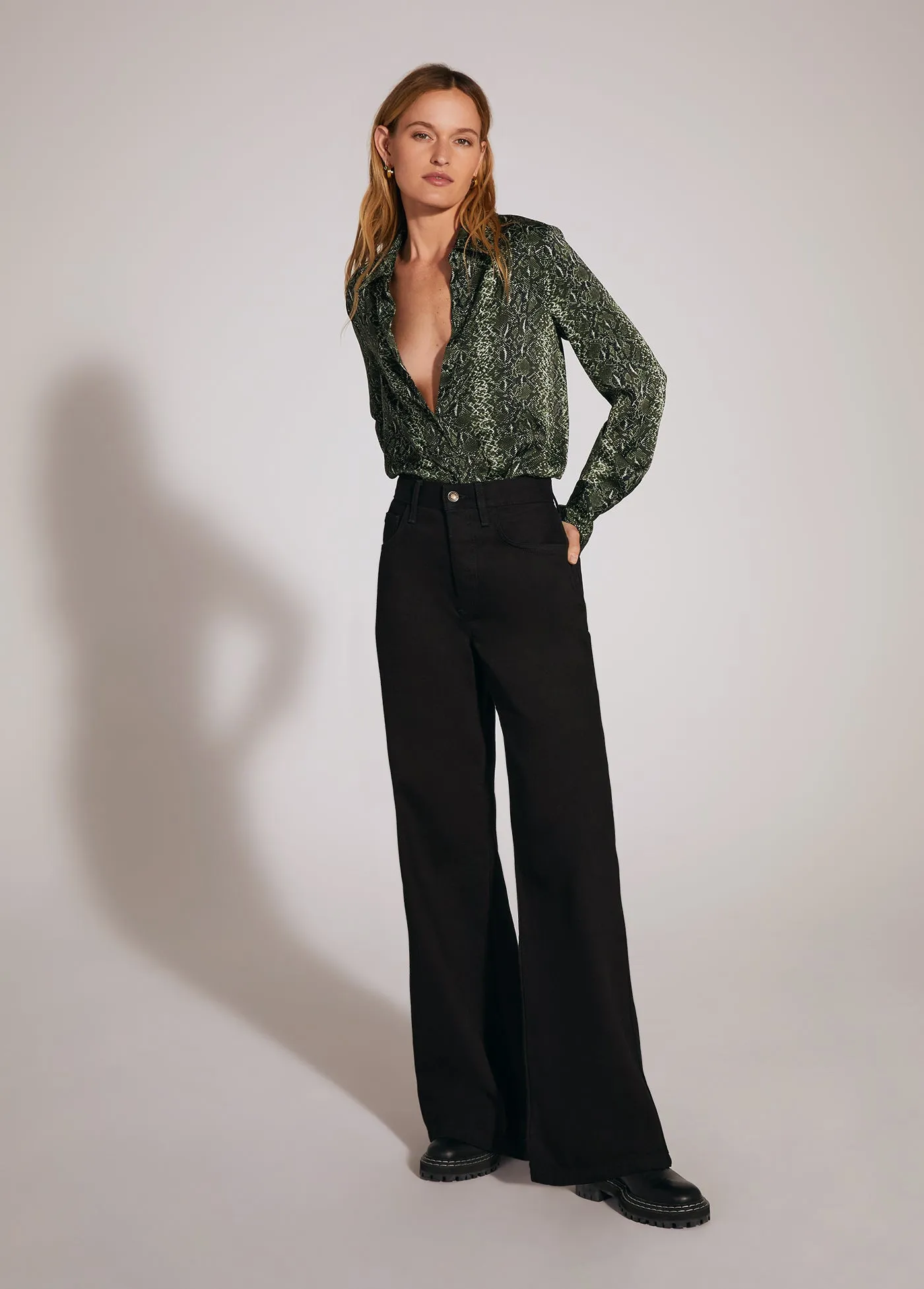 THE MASHA SUPER HIGH RISE WIDE LEG sold by Favorite Daughter product image thumbnail 2