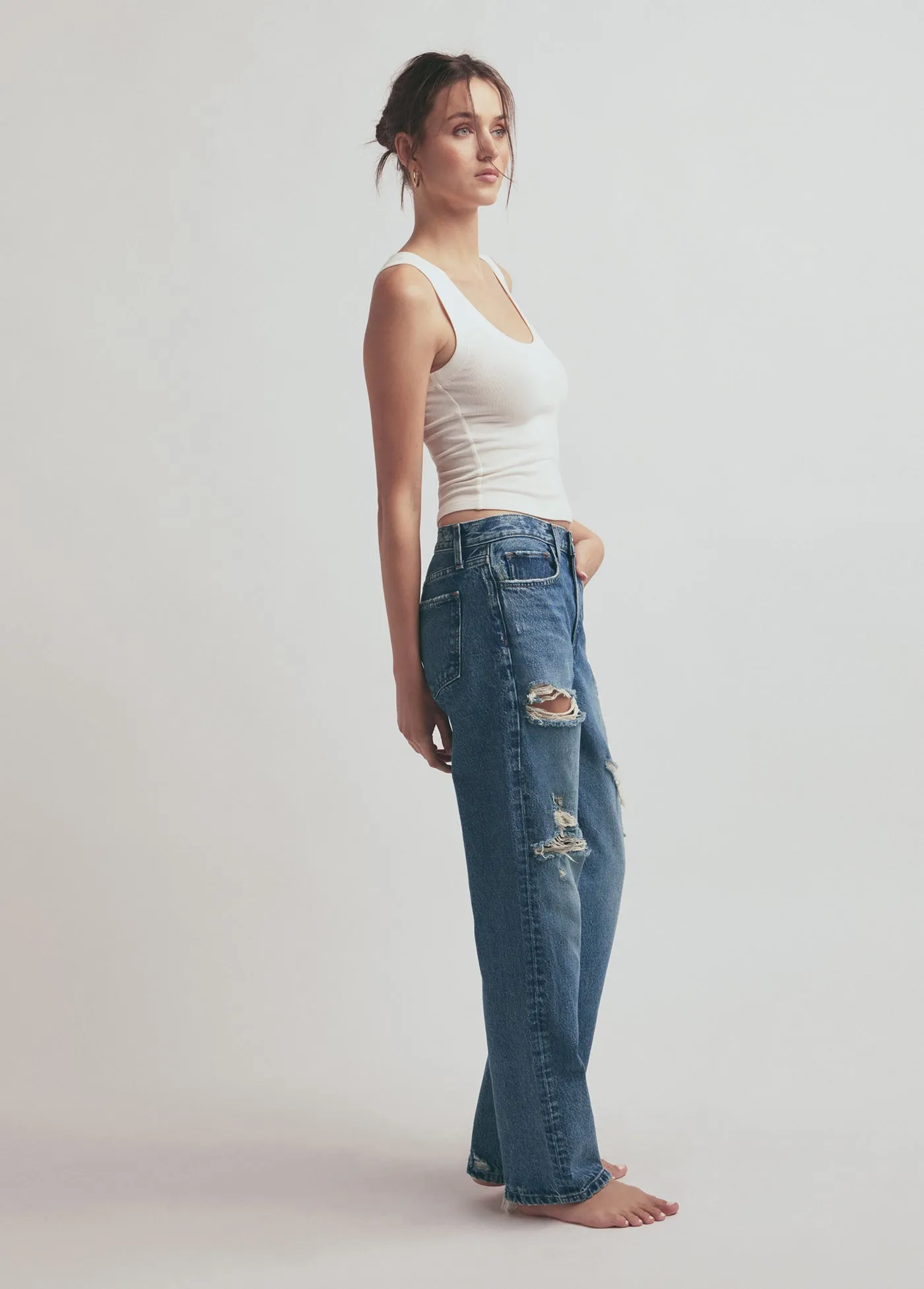 THE TOMMY LOW SLUNG STRAIGHT sold by Favorite Daughter product image thumbnail 3