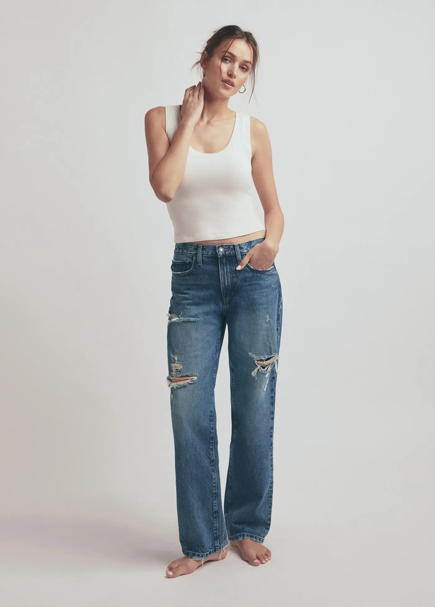 THE TOMMY LOW SLUNG STRAIGHT sold by Favorite Daughter product image thumbnail 2